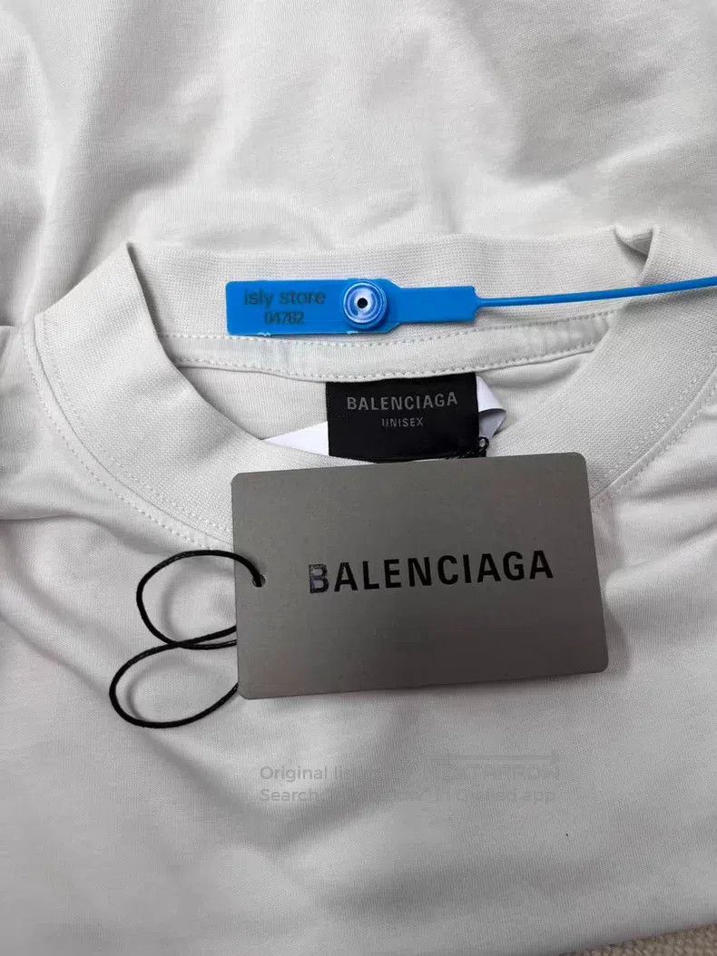 Balenciaga Balenciaga Printed Crew Neck Short Sleeve T-Shirt Size US M / EU 48-50 / 2 - 5 Thumbnail
