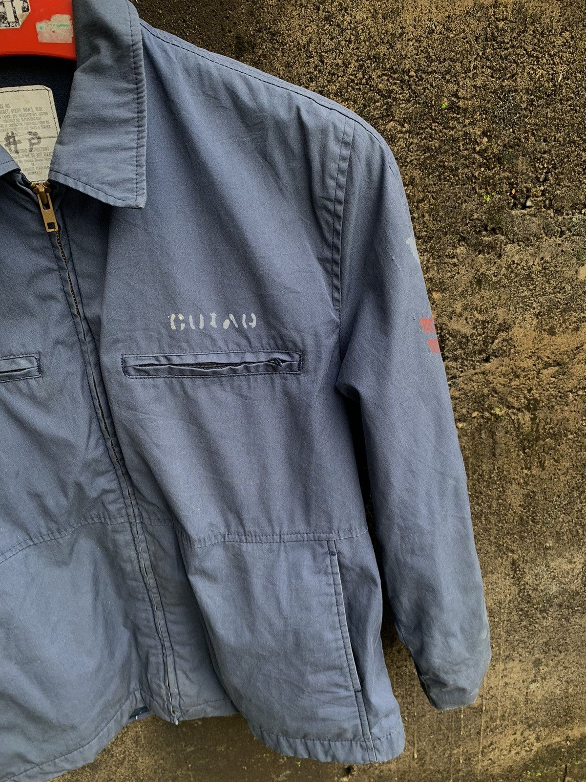 Vintage 80s USAF UTILITY JACKET RARE DESIGN Size US M / EU 48-50 / 2 - 5 Thumbnail