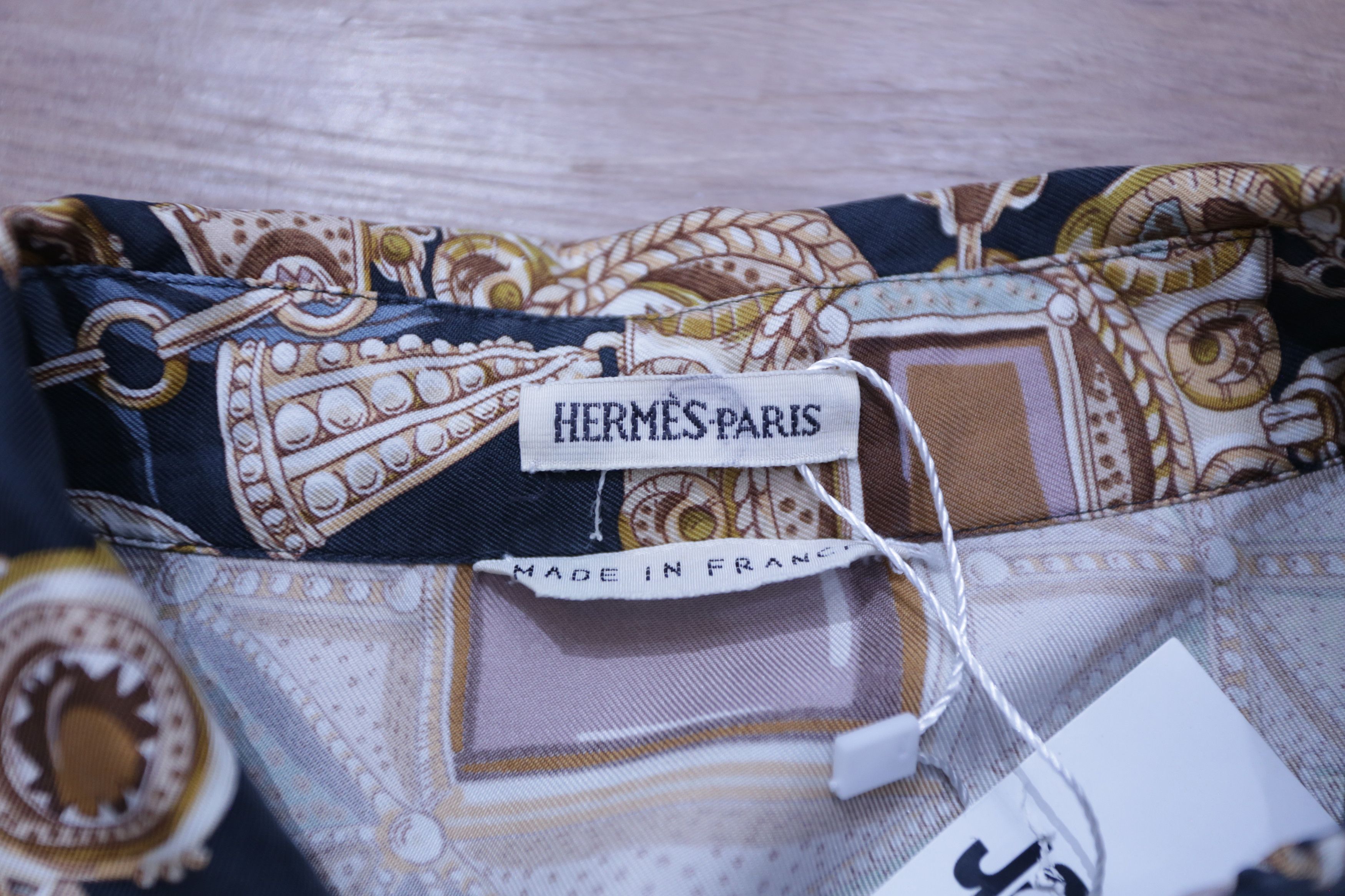 Hermes Hermes - Margiela - Terres Precieuses Scarf Shirt Size S / US 4 / IT 40 - 5 Thumbnail