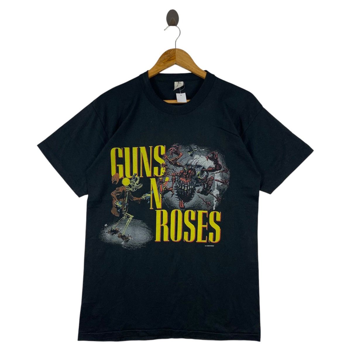 Band Tees Vintage Deadstock 80s GUN N ROSES appetite 1987 band tees Size US L / EU 52-54 / 3 - 1 Thumbnail