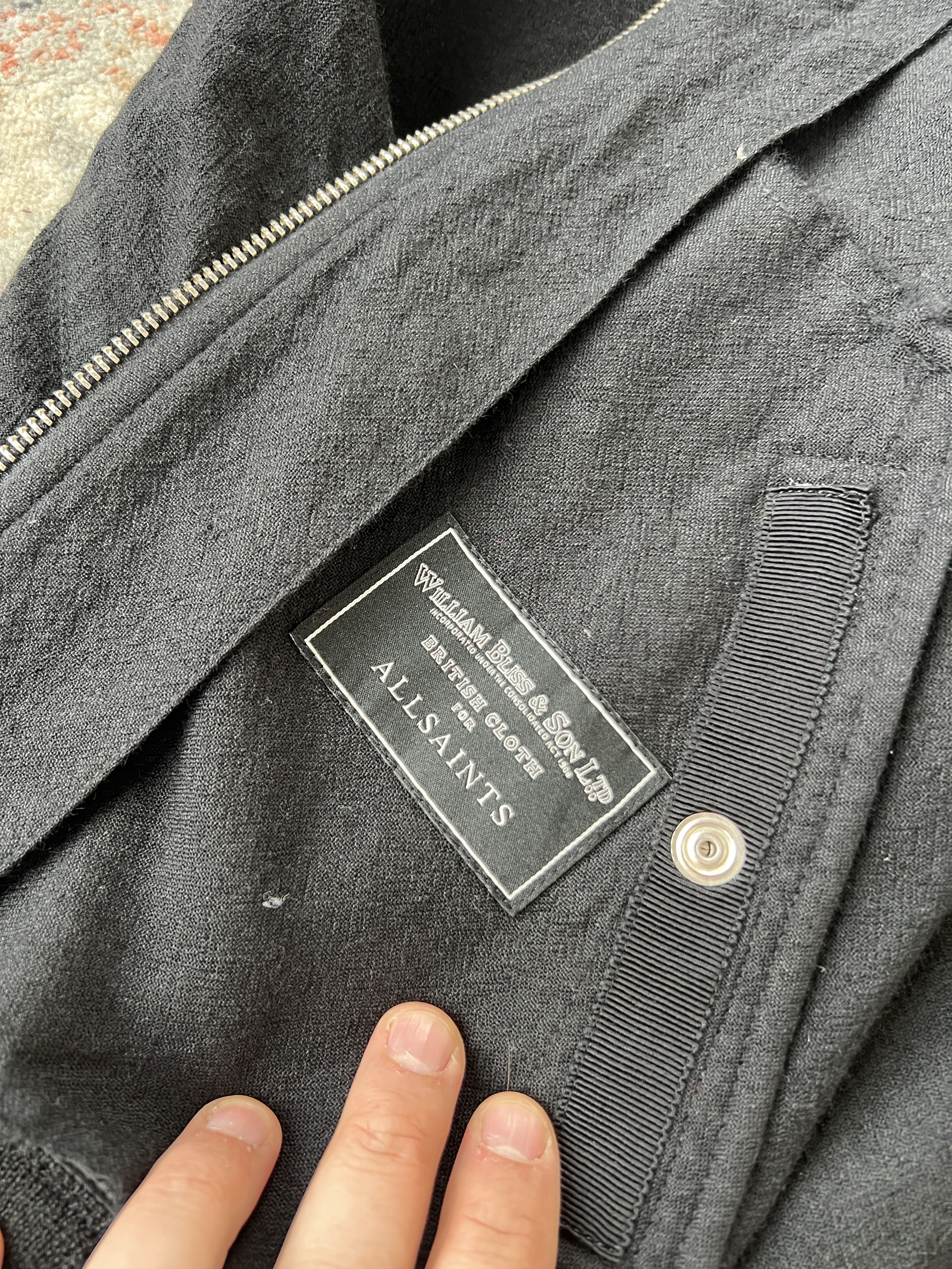 Allsaints Allsaints Wool Bomber Size US M / EU 48-50 / 2 - 5 Thumbnail
