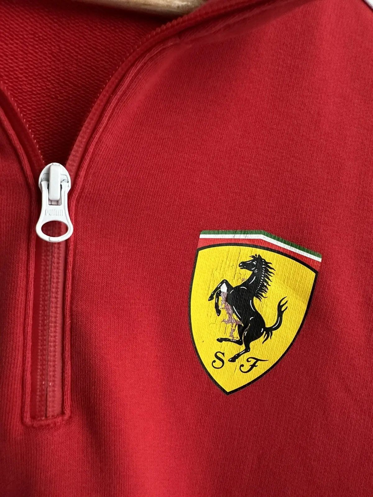 Ferrari × Formula 1 Vintage Ferrari Racing Red Rugby Sweatshirt Formula Uno Size US L / EU 52-54 / 3 - 6 Thumbnail