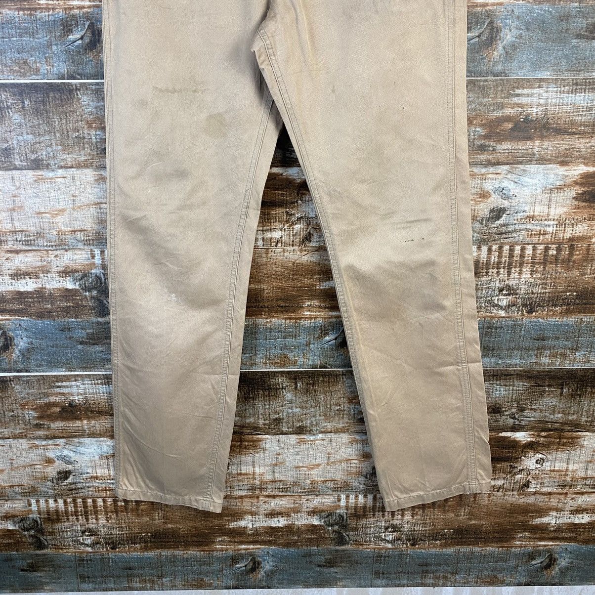 Japanese Brand DL Grand Global Beige Casual Pants #C986 Size US 30 / EU 46 - 3 Thumbnail