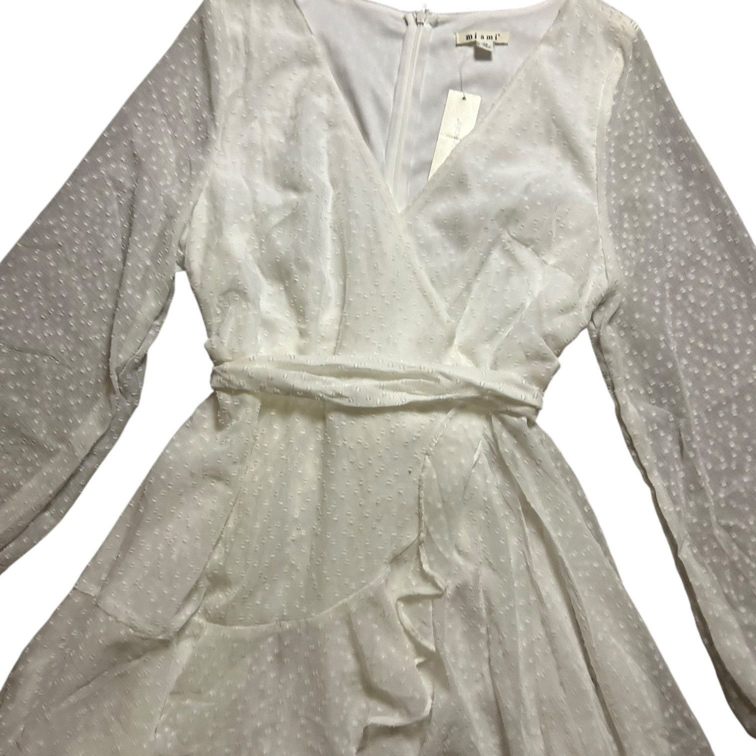 Other Francesca’s Miami NWT Polka Dot Sleeved Dress Size M / US 6-8 / IT 42-44 - 4 Thumbnail