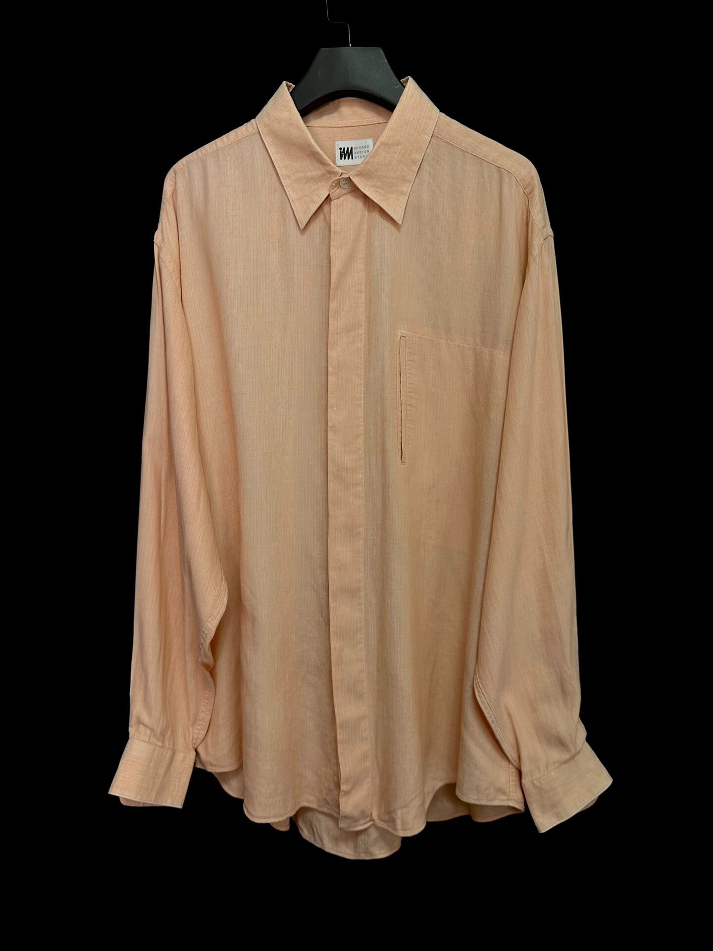 Issey Miyake issey miyake 1980s light pink shirt Size M / US 6-8 / IT 42-44 - 1 Thumbnail