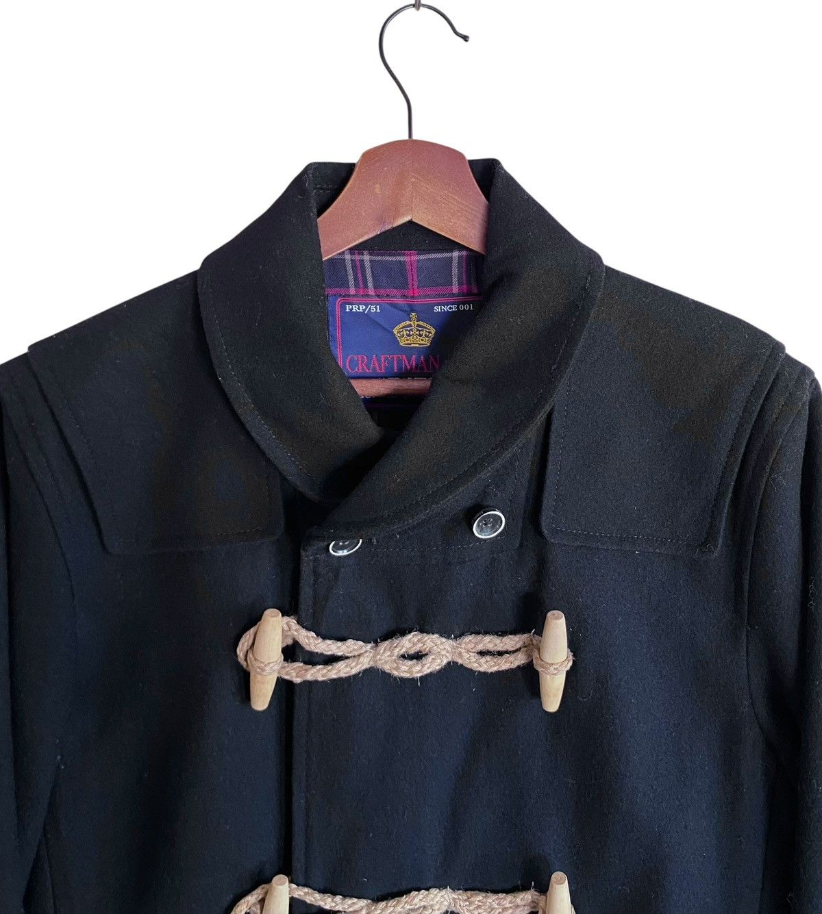 Comme Ca Ism Very Rare Vintage Comme Ca Commune Wool Duffer Bomber 1990s Size US L / EU 52-54 / 3 - 4 Thumbnail