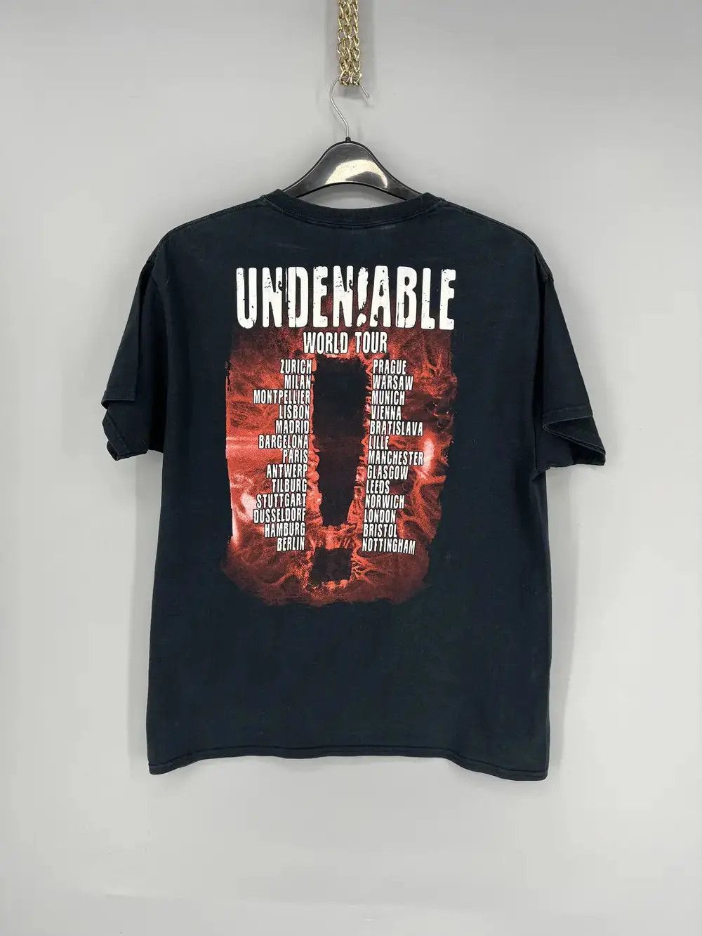 Band Tees × Vintage Vintage Hellyeah Band Forged In Fire Tour Band Rock Tee Size US L / EU 52-54 / 3 - 10 Thumbnail