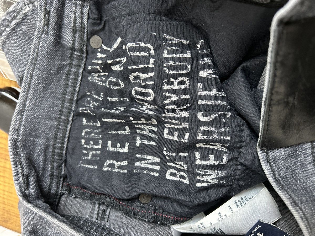 True Religion True Religion Marco Relaxed Taper Slim Denim Jeans Grey 30 Size US 30 / EU 46 - 11 Thumbnail