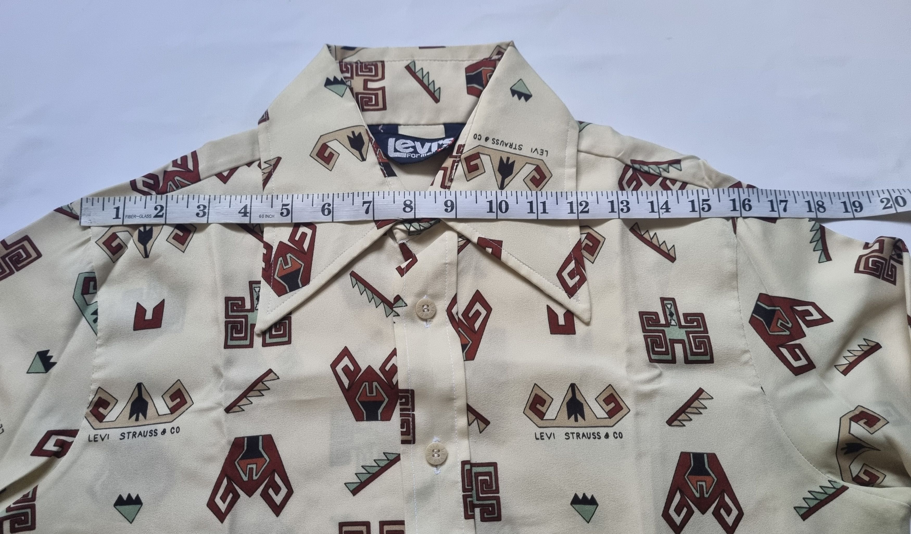 Levi's × Vintage Vintage 70s Levi's Western Aztec Native American Button Size US M / EU 48-50 / 2 - 6 Thumbnail