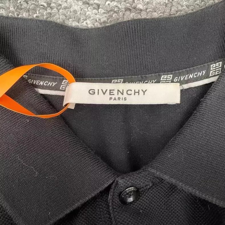 Givenchy Givenchy Embroidered Reverse Logo Short-sleeve Polo Shirt 2 Size US L / EU 52-54 / 3 - 4 Thumbnail