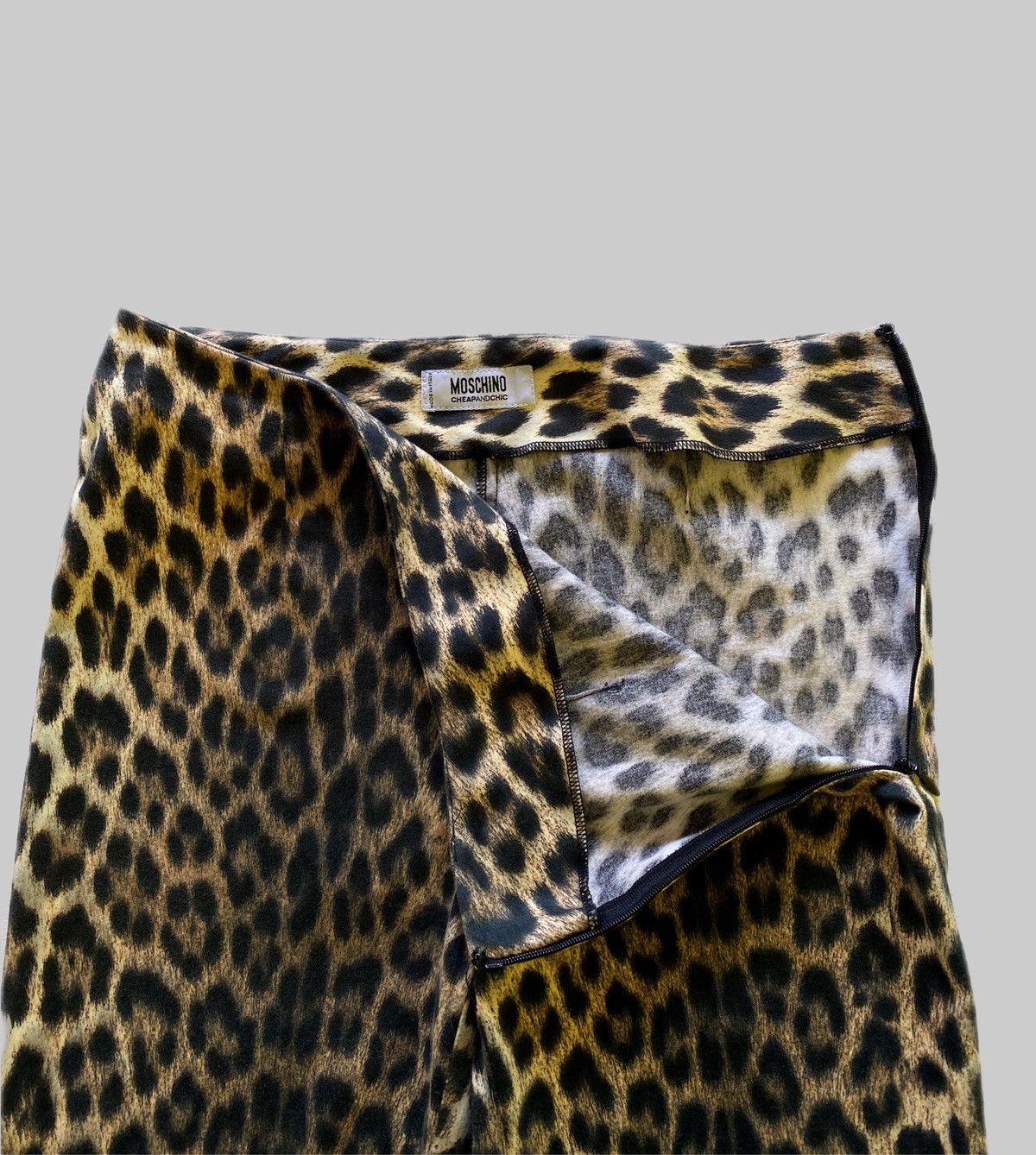 Moschino Moschino Cheap&Chic Leopard Print Jeggings Size 27" / US 4 / IT 40 - 4 Thumbnail