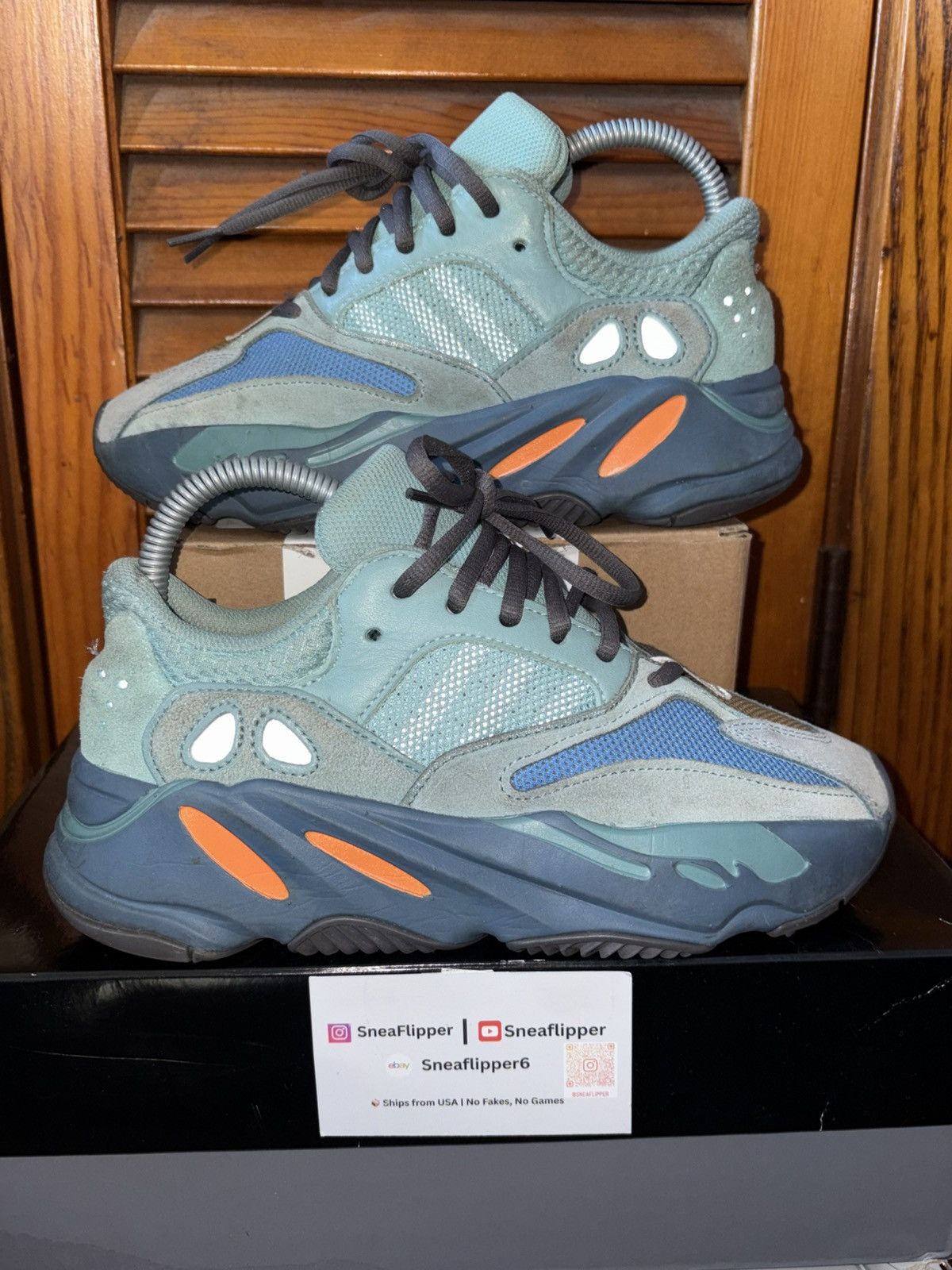 Size 5.5 - Adidas Yeezy Boost 700 Faded Azure
