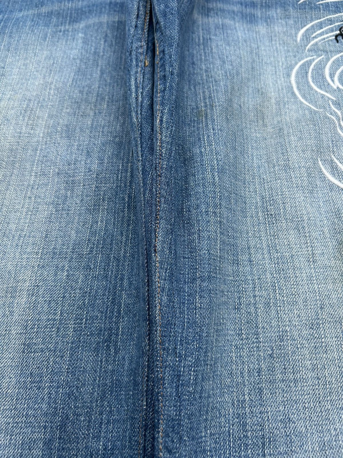 Kapital KARAKURI Japanese Brand Rare Big Koi Denim Jeans Size US 38 / EU 54 - 16 Thumbnail
