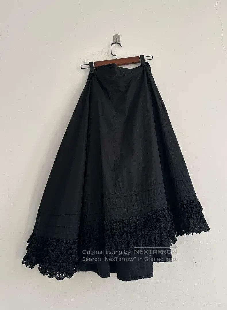 Junya Watanabe Junya Watanabe one-size-fits-all Asymmetrical Lace Trimmed Size 25" / US 0 / IT 36 - 3 Thumbnail