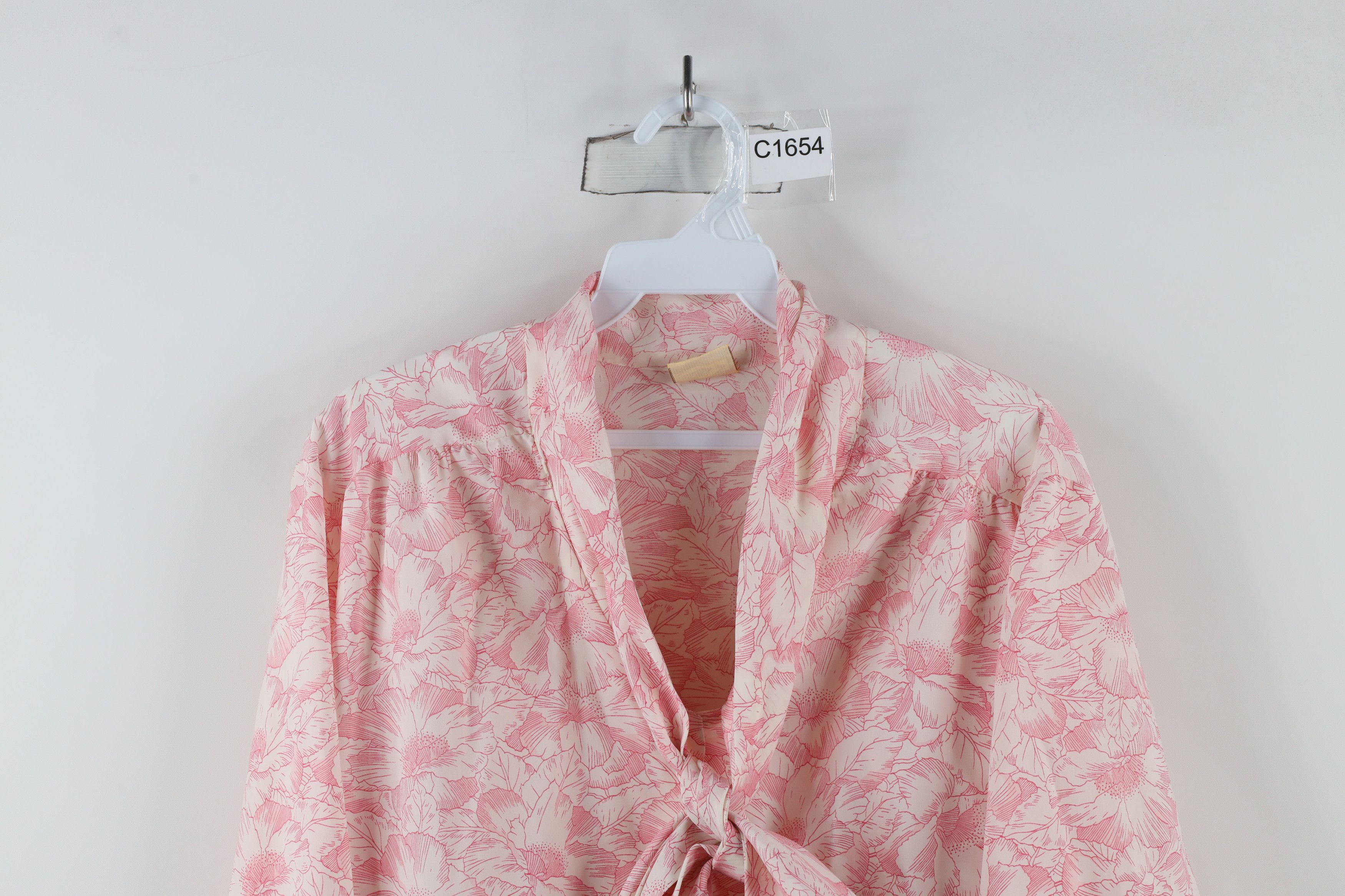 Vintage Vintage 70s Streetwear Collared Button Shirt Pink USA Size XXL / US 16-18 / IT 52-54 - 2 Thumbnail