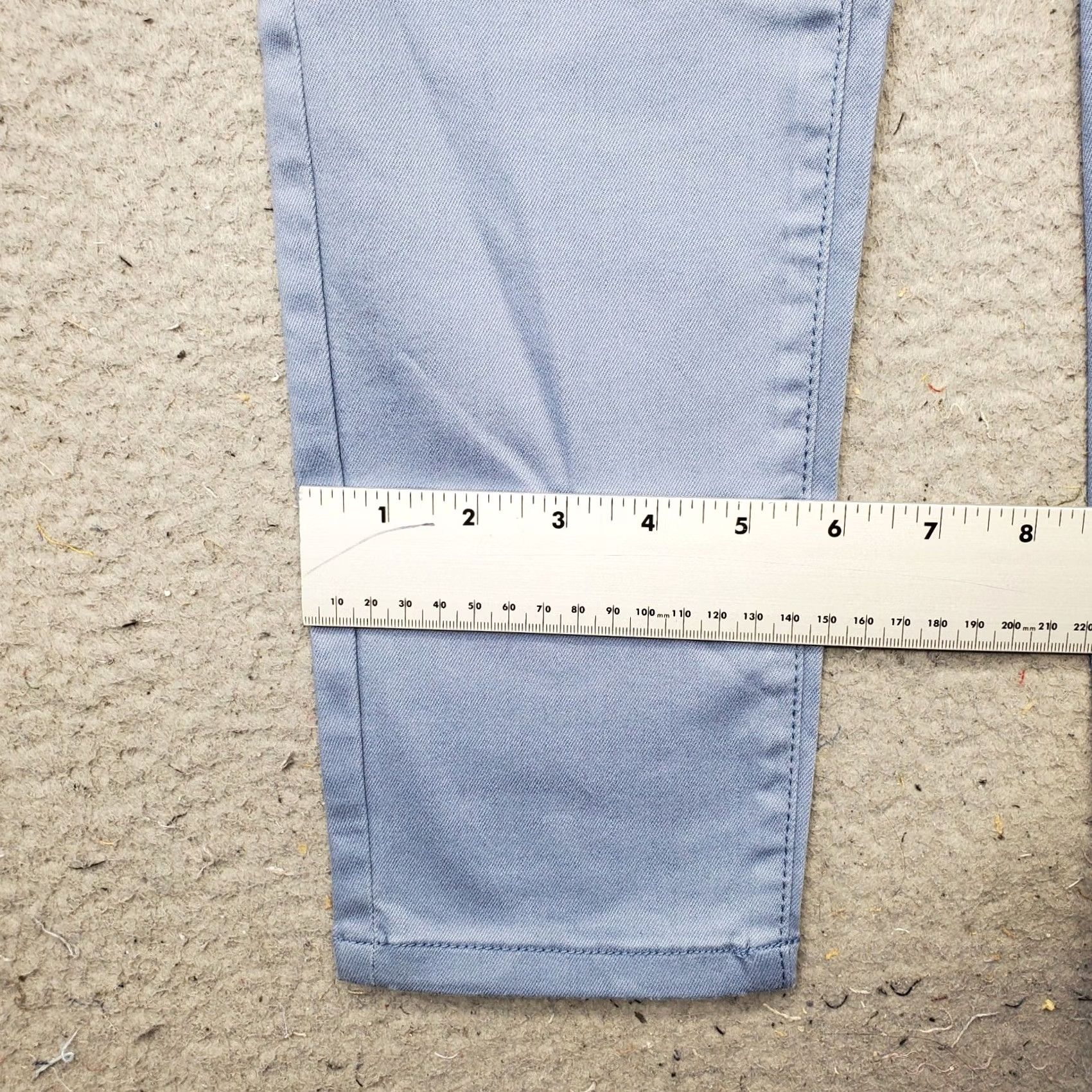 Jones New York Jones New York Jeans Womens 6 Blue Denim Comfort Stretch Skinny Waistband 28.25" Inseam Pants Size 28" / US 6 / IT 42 - 5 Thumbnail