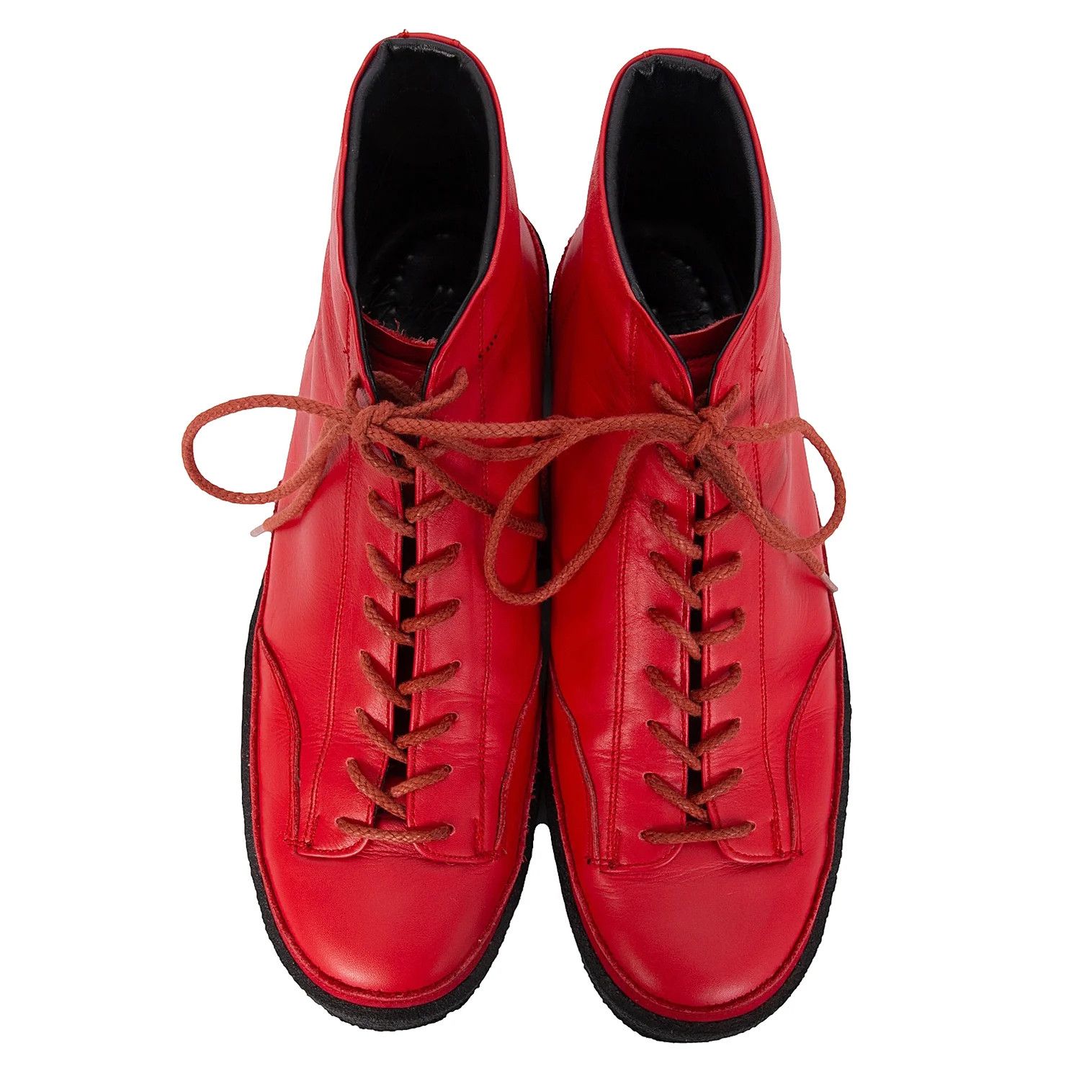 Yohji Yamamoto Yohji Yamamoto Crepe Sole Leather Sneakers Size US 9 / EU 42 - 2 Thumbnail