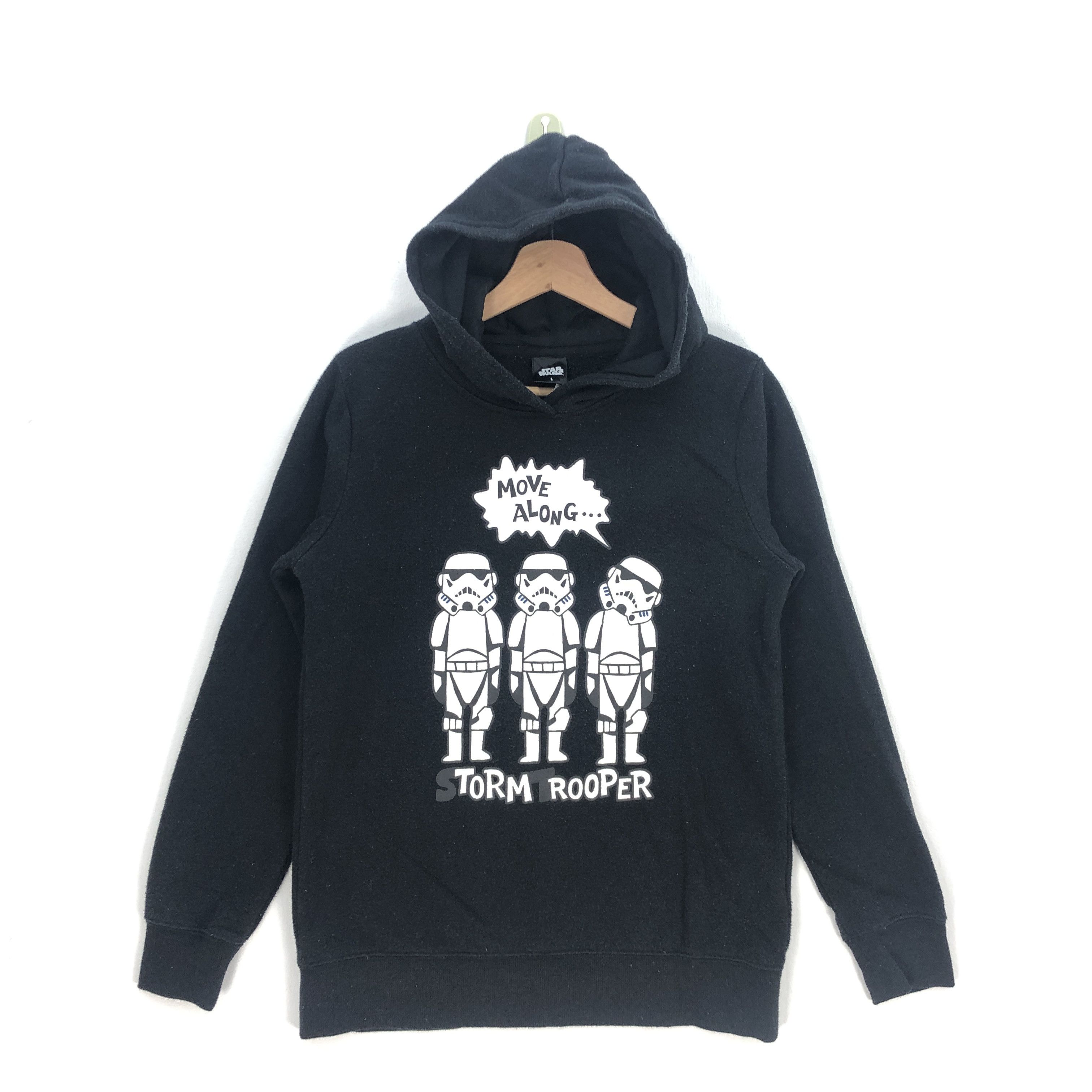 Star Wars × Vintage Star Wars Hoodie Sweater Movie Cartoon Sweatshirt Hooded Size US M / EU 48-50 / 2 - 2 Thumbnail