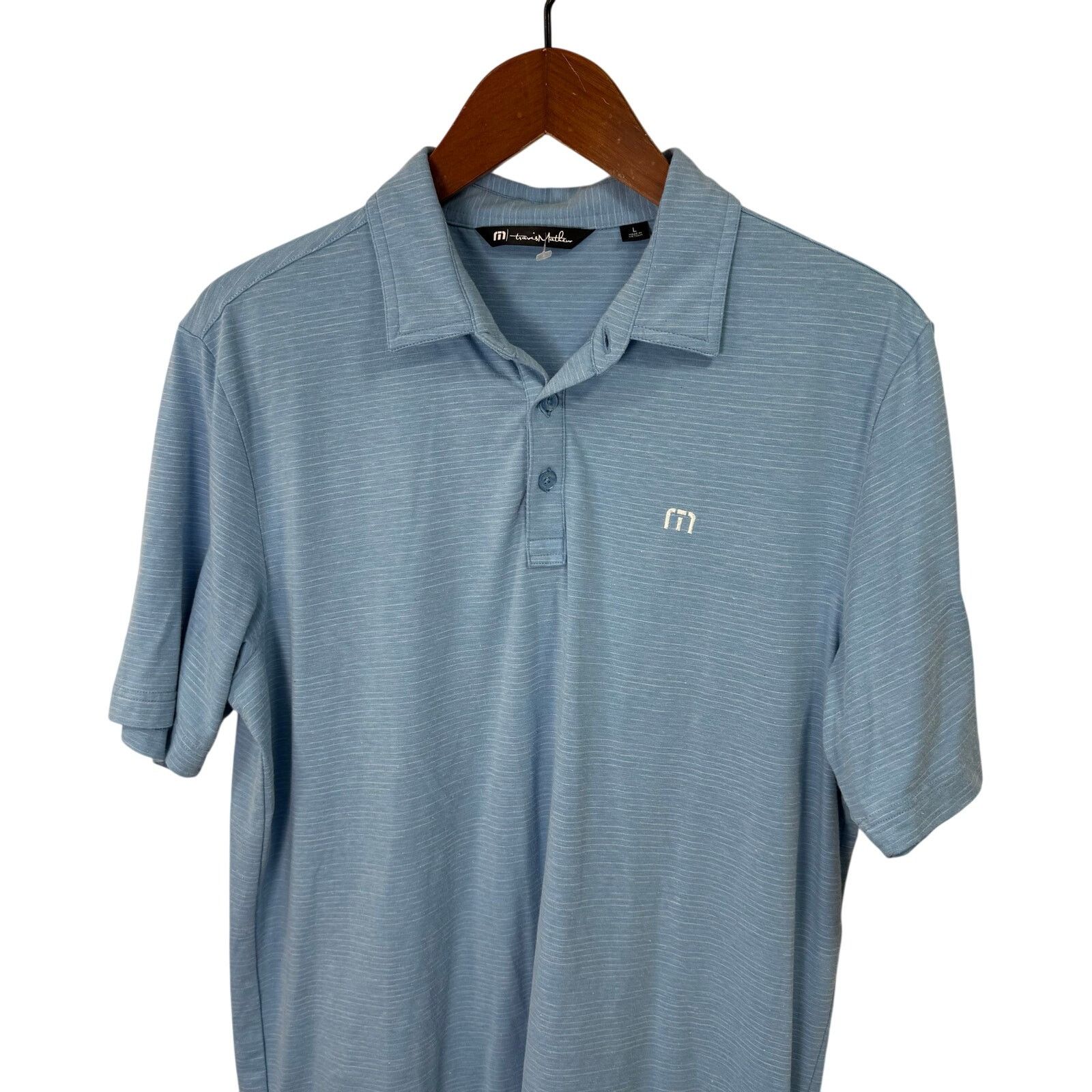 TravisMathew Travis Mathew Men’s Golf Polo Shirt L Performance # G669 Size US L / EU 52-54 / 3 - 4 Thumbnail