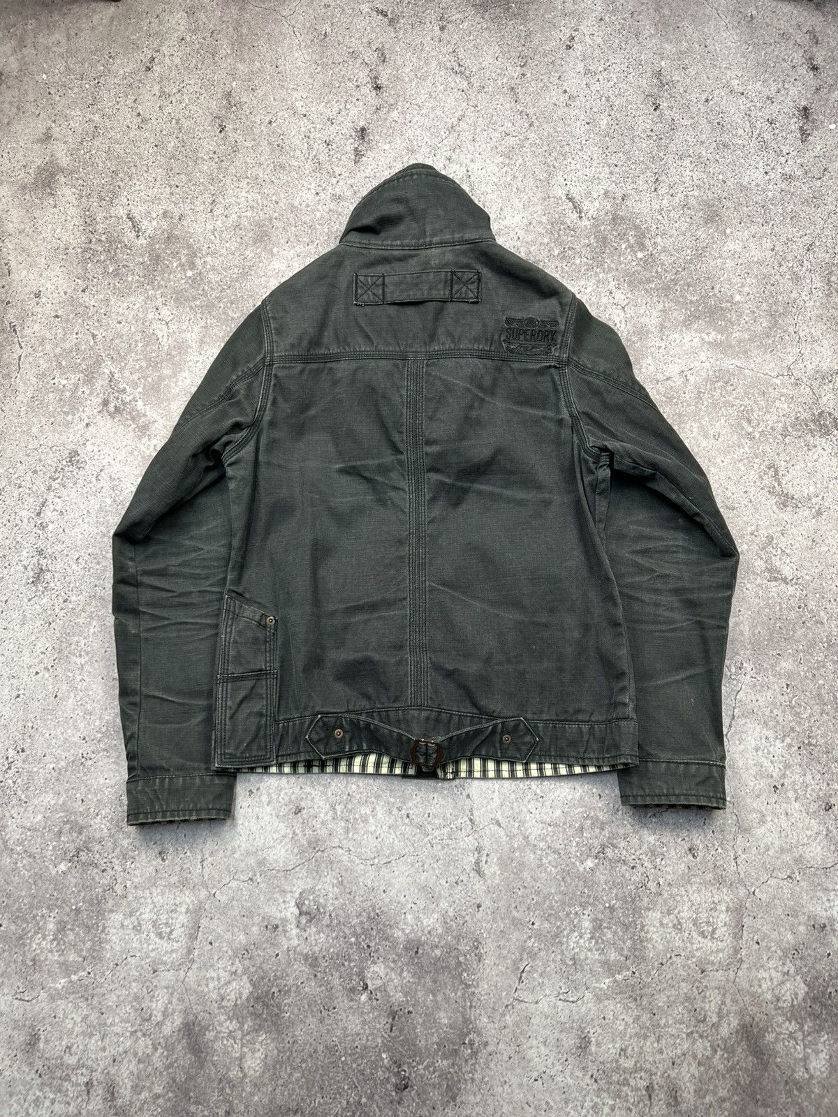 Japanese Brand Vintage Y2K grunge biker raw denim jacket Rick Owens style Size L / US 10 / IT 46 - 6 Thumbnail