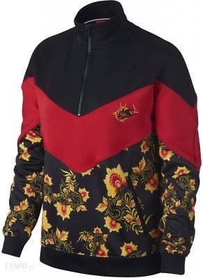 Nike × Nike ACG × Vintage Vintage Nike Track Floral Printed 1/4 Hoodie Size L / US 10 / IT 46 - 10 Thumbnail