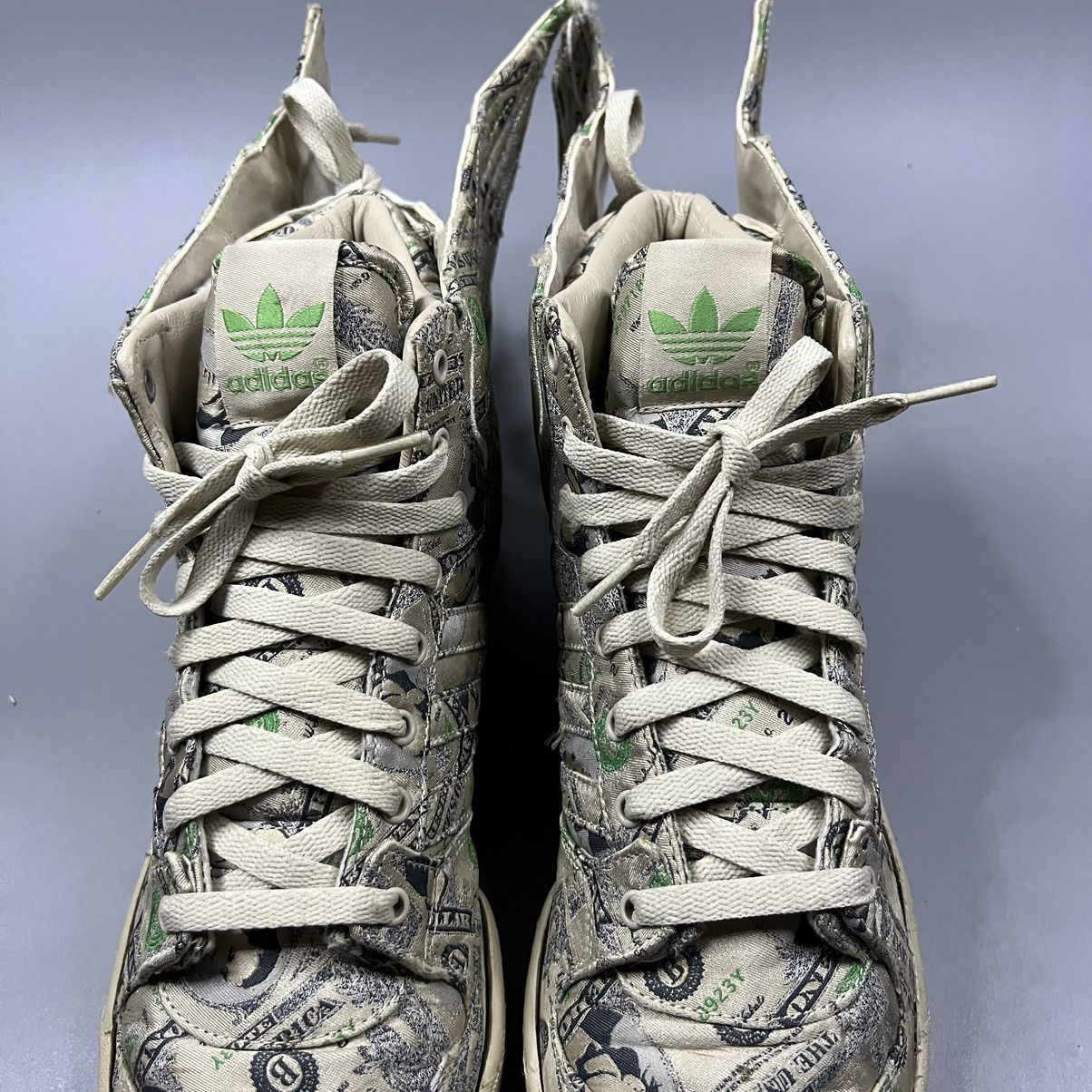 Adidas × Jeremy Scott Adidas Jeremy Scott Wings Money Hi Top Size US 9 / EU 42 - 3 Thumbnail