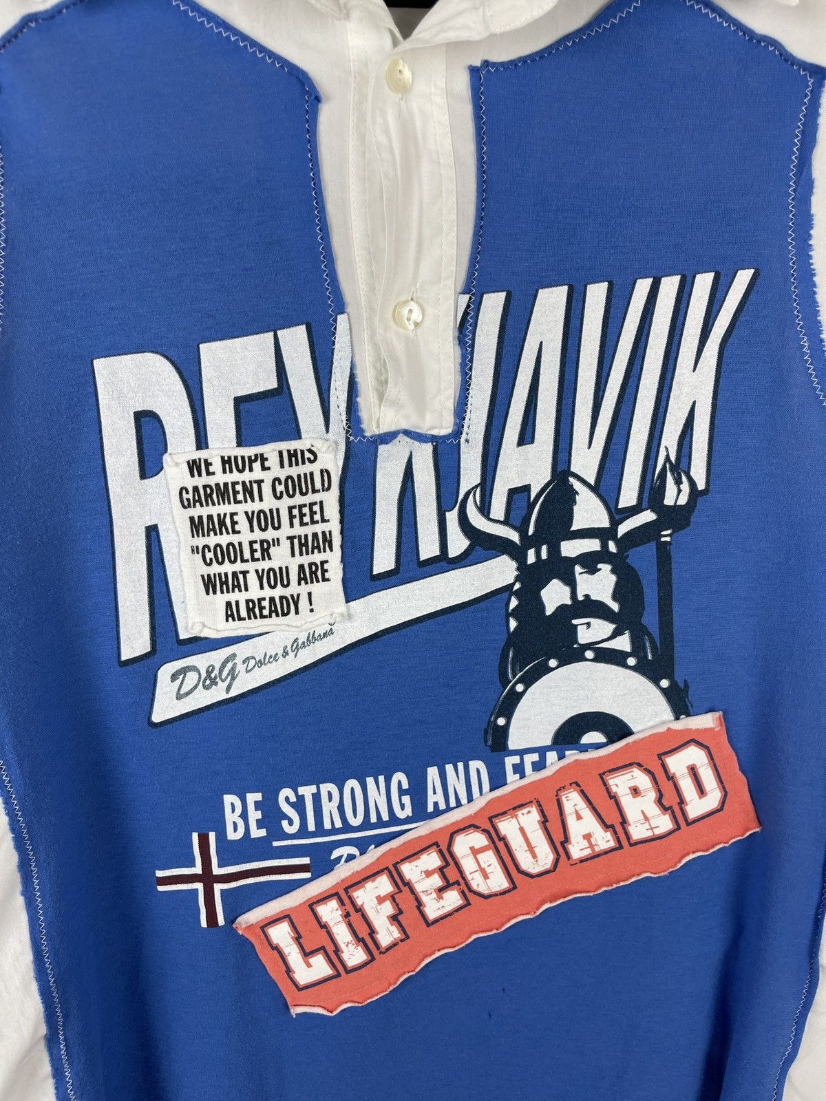 Dolce & Gabbana Very Rare Dolce & Gabbana Reykjavik Iceland Shirt Size US M / EU 48-50 / 2 - 8 Thumbnail