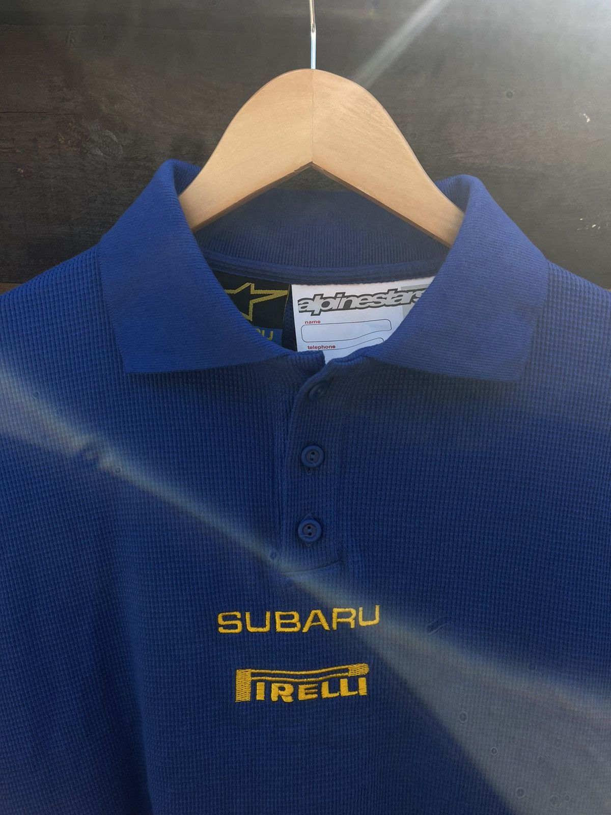 Alpinestars × Vintage 90’s Alpinestars Subaru pirelli Vintage racing jersey Size US XL / EU 56 / 4 - 6 Thumbnail