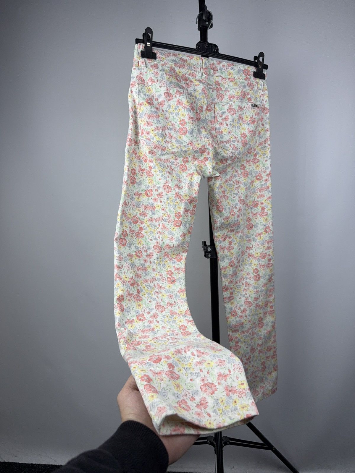 Ralph Lauren Luxury 00s Ralph Lauren LRL Floral Jeans Y2K Vintage Pants Size 27" / US 4 / IT 40 - 7 Thumbnail