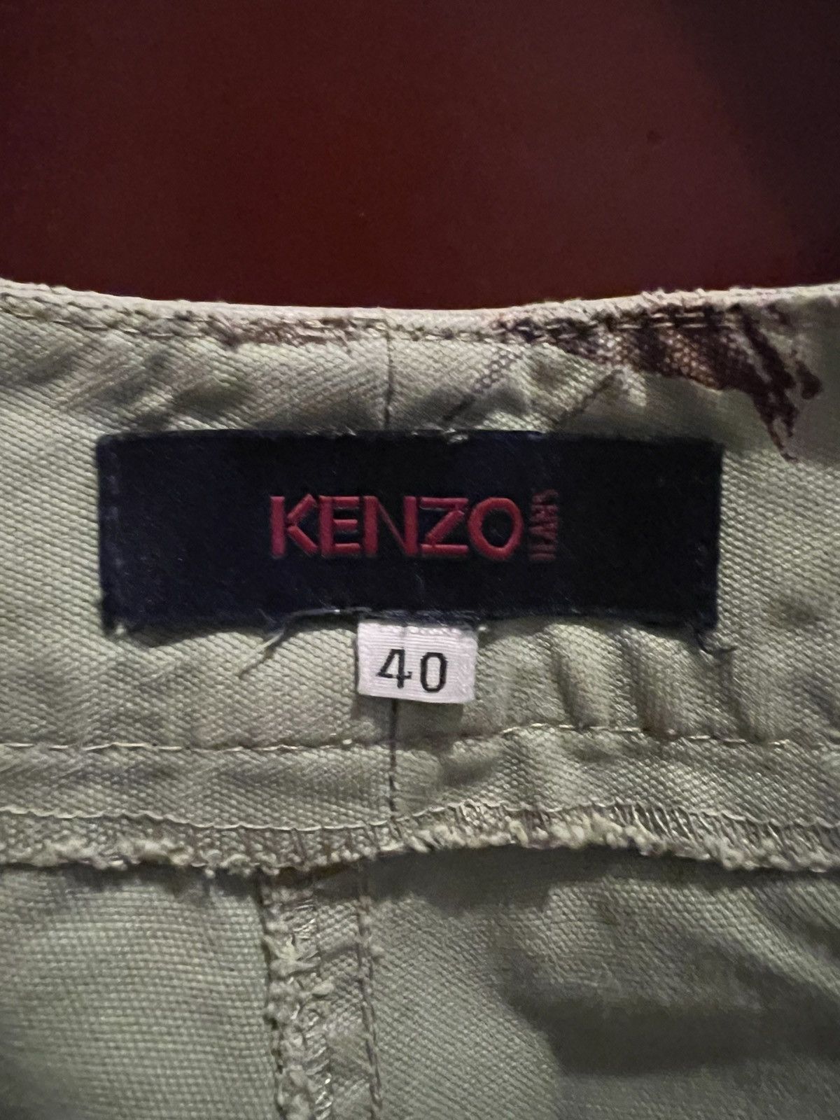 Kenzo Flared distressed pants Size 28" / US 6 / IT 42 - 5 Thumbnail
