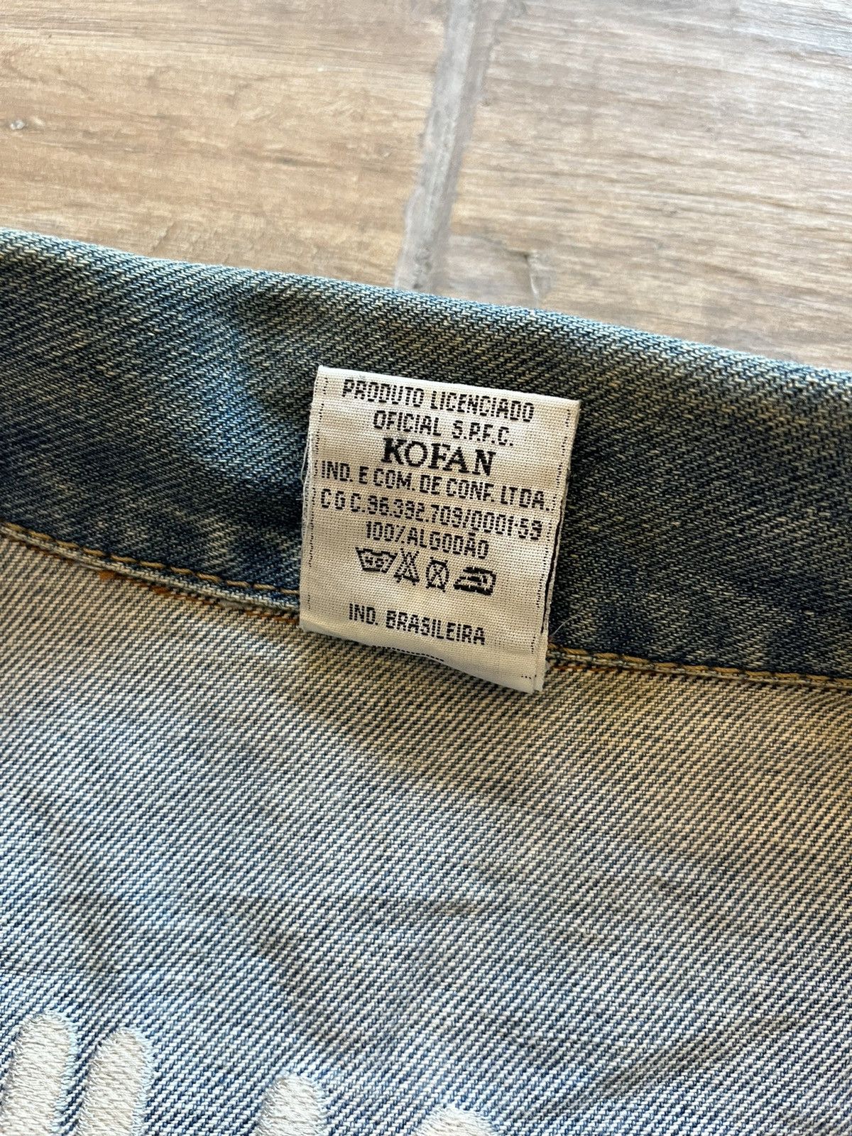Vintage Vtg Sao Paulo Trucker Denim Jacket Size US XL / EU 56 / 4 - 14 Thumbnail