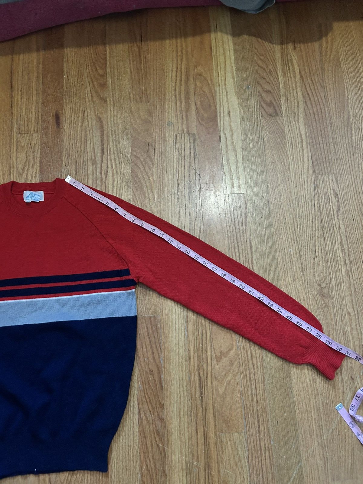 Other Mount Cervin Men’s Striped Ski Sweater Medium 80s Size US M / EU 48-50 / 2 - 5 Thumbnail
