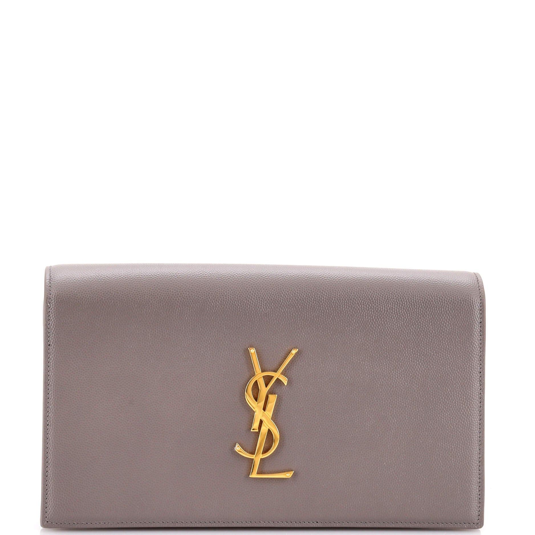 Saint Laurent Paris Classic Monogram Clutch Size ONE SIZE - 1 Thumbnail