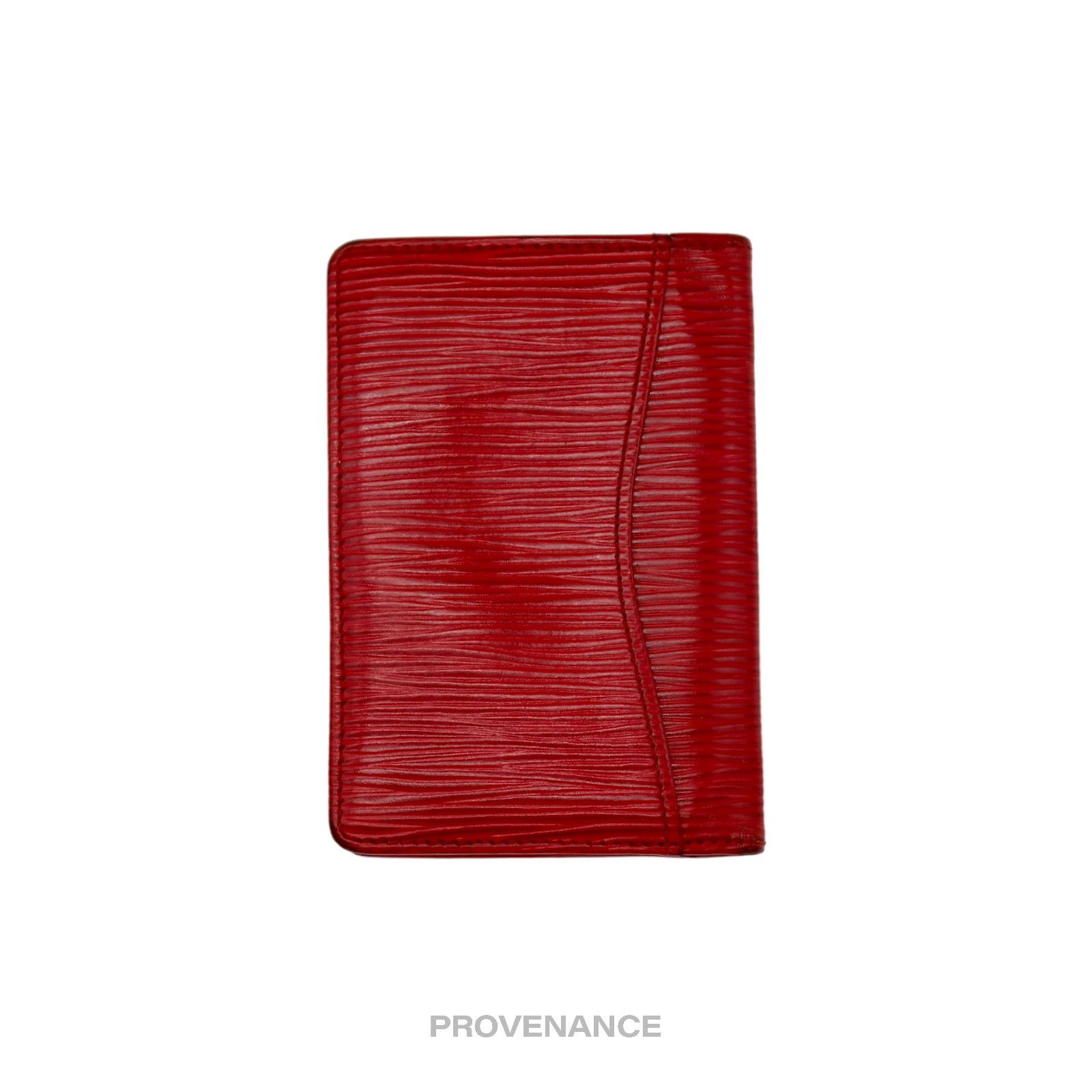 Louis Vuitton 🔴 Louis Vuitton Pocket Organizer - Red Epi Leather Size ONE SIZE - 3 Thumbnail