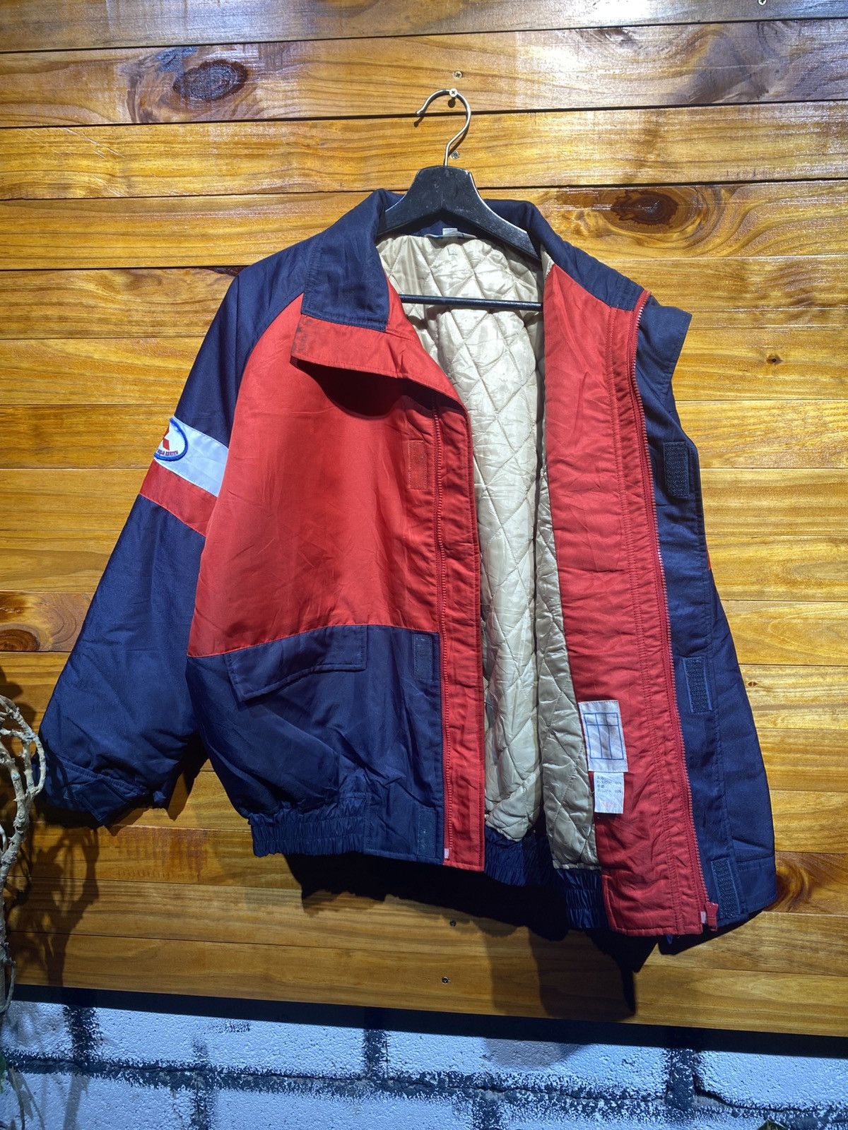 Japanese Brand Vintage Mitsubishi Shoji Sekiyu Jacket Japan Size US L / EU 52-54 / 3 - 7 Thumbnail