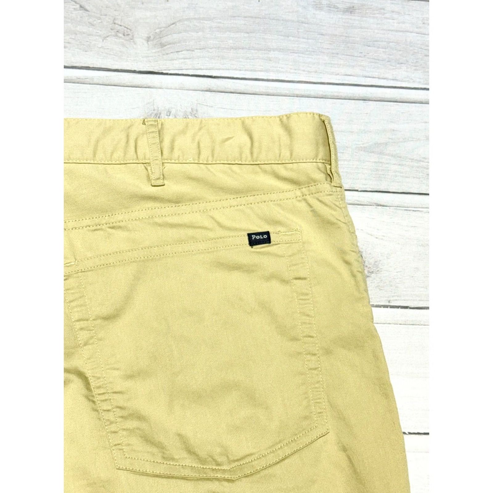 Polo Ralph Lauren Polo Ralph Lauren Pants Mens 40x32 Beige Tailored Fit Performance Twill Golf Chino Regular Straight Casual Pants Mens Beige Polo Ralph Lauren Size US L / EU 52-54 / 3 - 4 Thumbnail