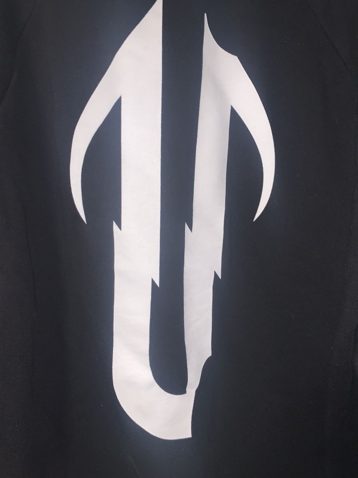 Vlone Vlone Volume Sweater Crewneck Lightning Logo Black White Size US XXL / EU 58 / 5 - 9 Thumbnail