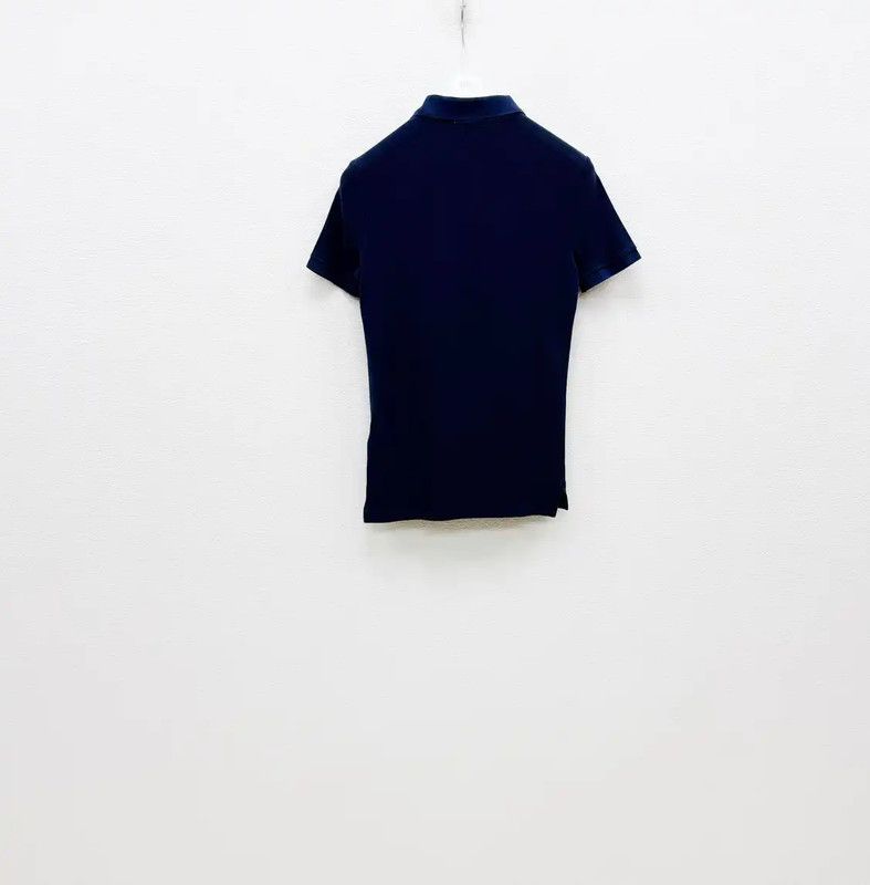 Burberry Burberry Navy Cotton Short Sleeve Polo Size US XS / EU 42 / 0 - 1 Thumbnail