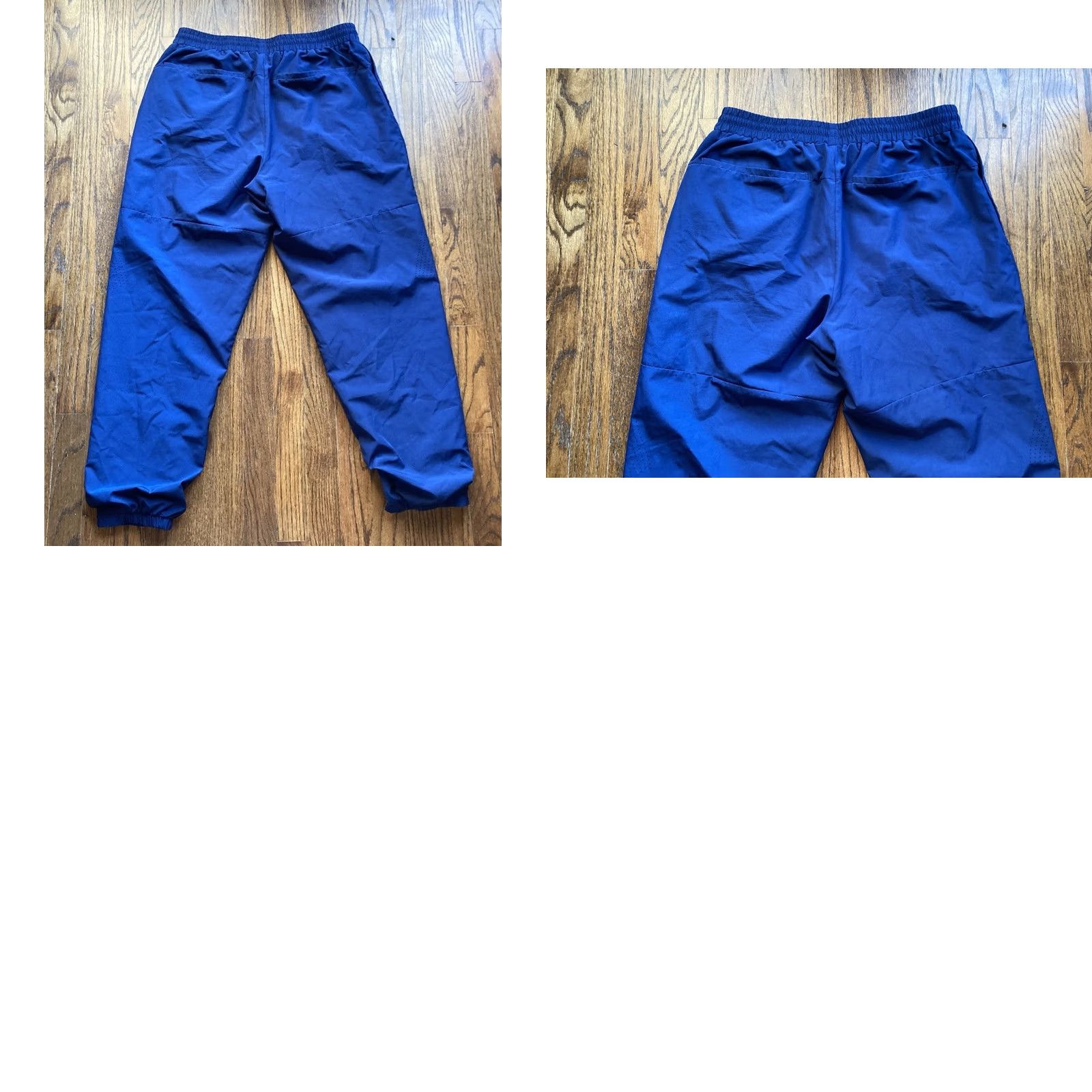 Puma Porsche Design x PUMA Sweatpants Mens Size Large Blue Lined Drawstrings Joggers Size US 33 - 9 Thumbnail