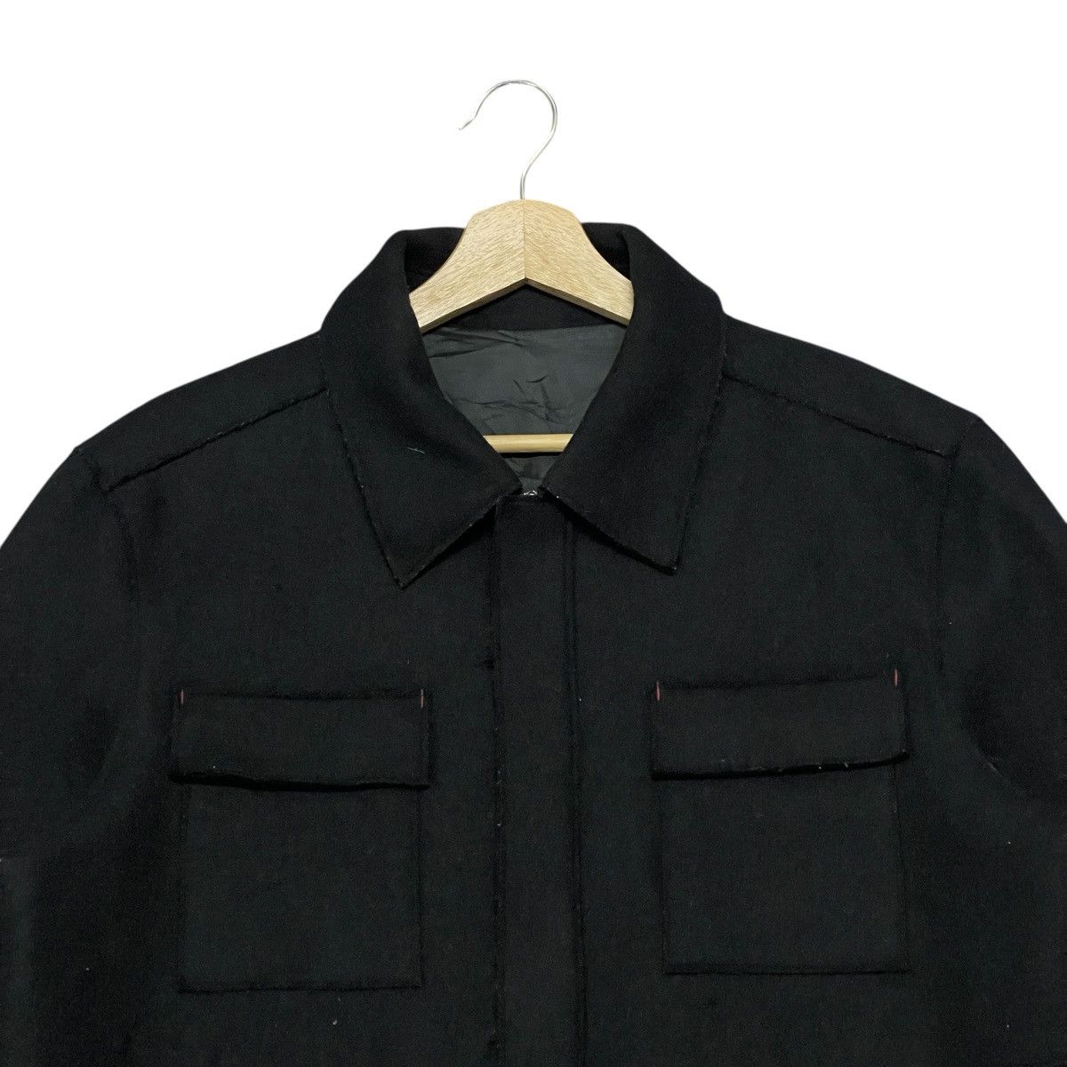PPFM ‼️RARE‼️ Vintage PPFM Military Wool Utility Hidden Zip Jacket Size US L / EU 52-54 / 3 - 6 Thumbnail