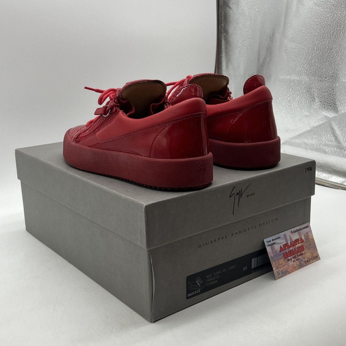 Giuseppe Zanotti Giuseppe Zanotti Men's Low Top Sneakers Size US 7 / EU 40 - 4 Thumbnail