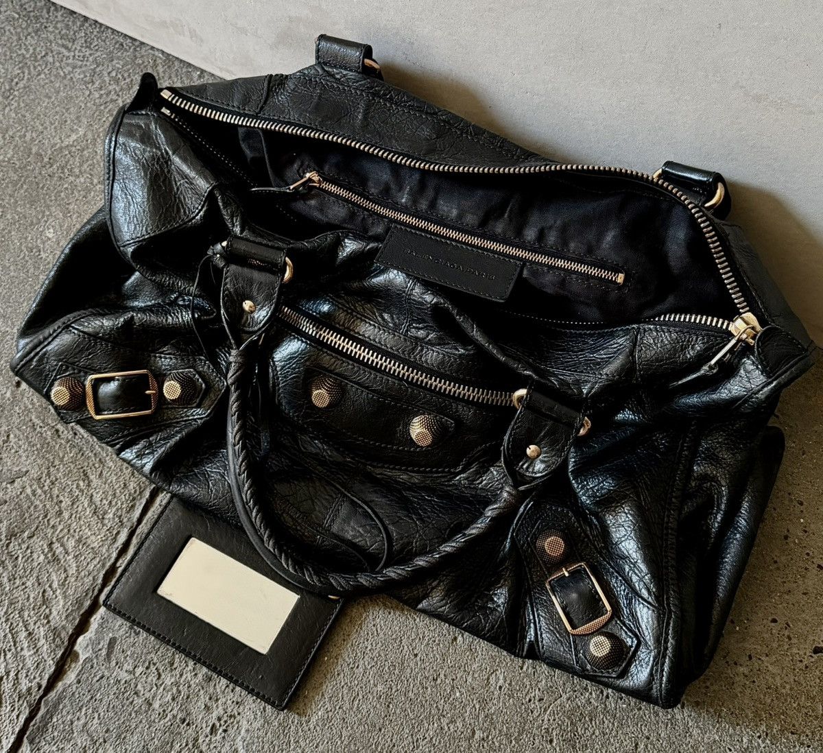 Balenciaga Balenciaga - 2000’s - Classic Le City - Lambskin Work Bag Size ONE SIZE - 15 Thumbnail