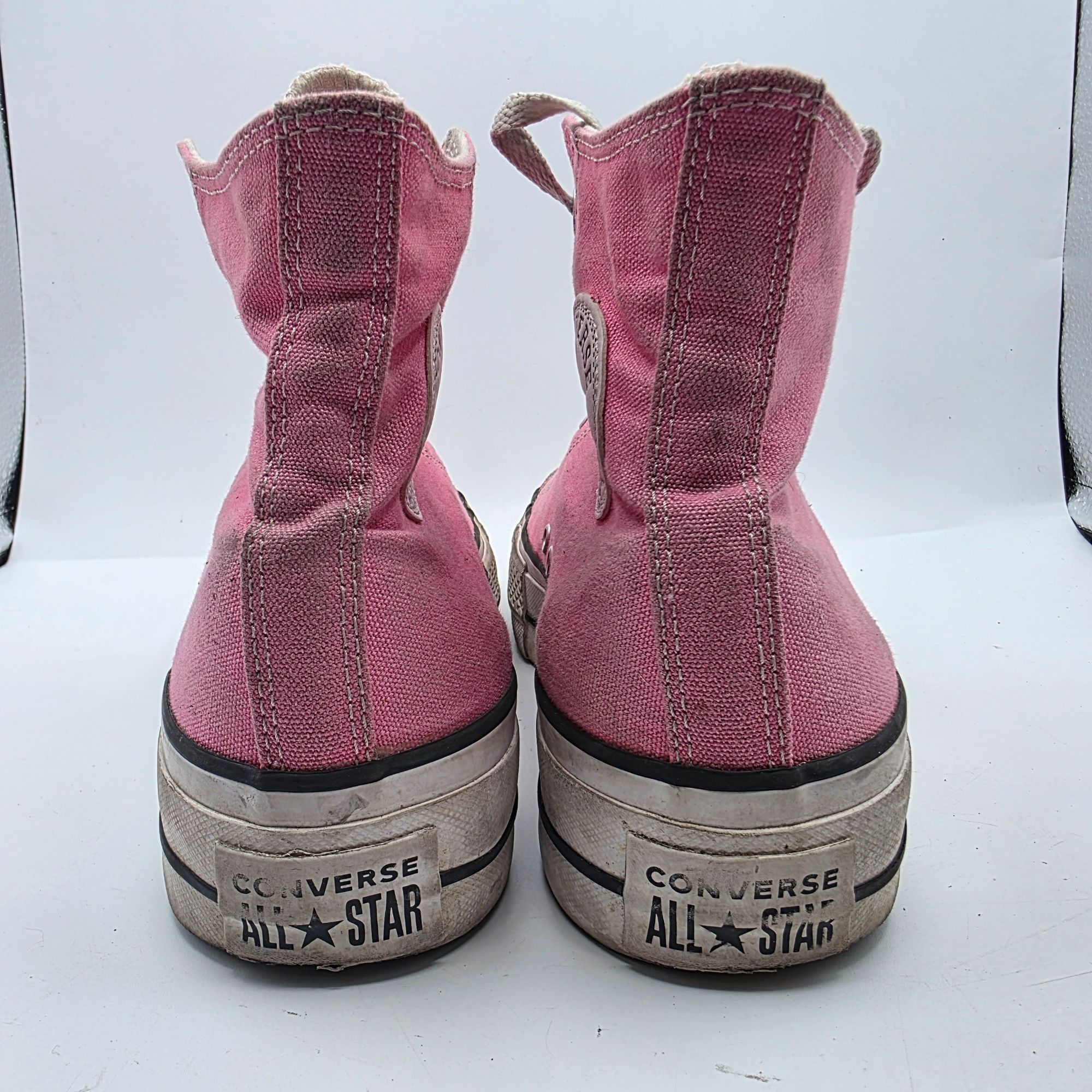 Converse Converse All Star Womens Size 9 Pink High Top Sneakers Casua Size US 9 / IT 39 - 5 Thumbnail