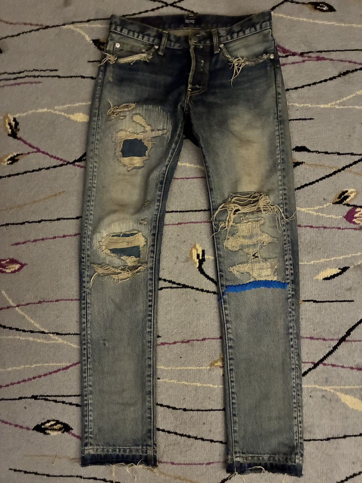 Undercover ❕❕Undercover 68 blue yarn denim | Grailed