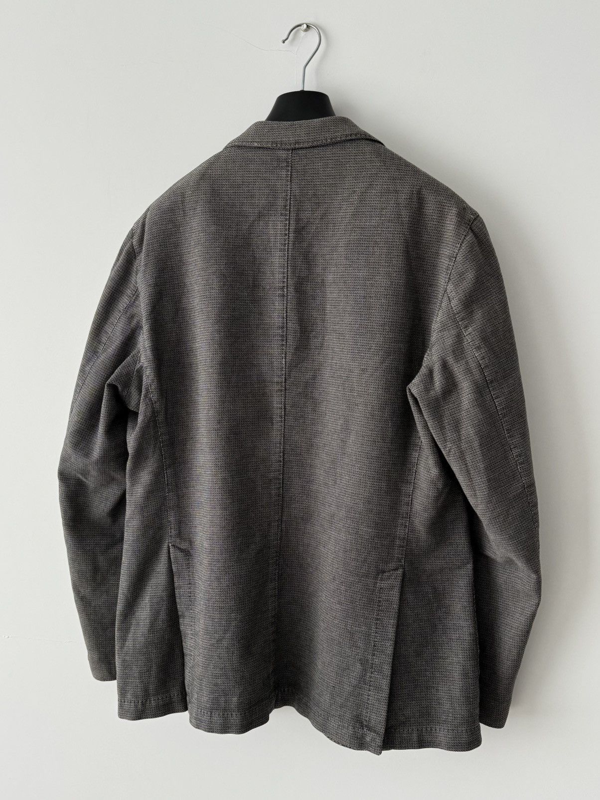 L.B.M. 1911 × Luigi Bianchi L.B.M. 1911 Two Buttons Grey Cotton Sport Jacket Size 44R - 9 Thumbnail