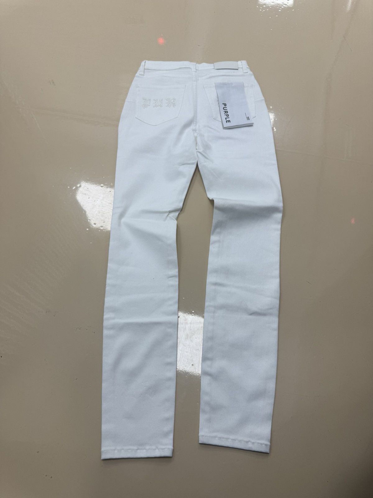 Other Purple Brand Sky White Jeans Size 26" / US 2 / IT 38 - 4 Thumbnail