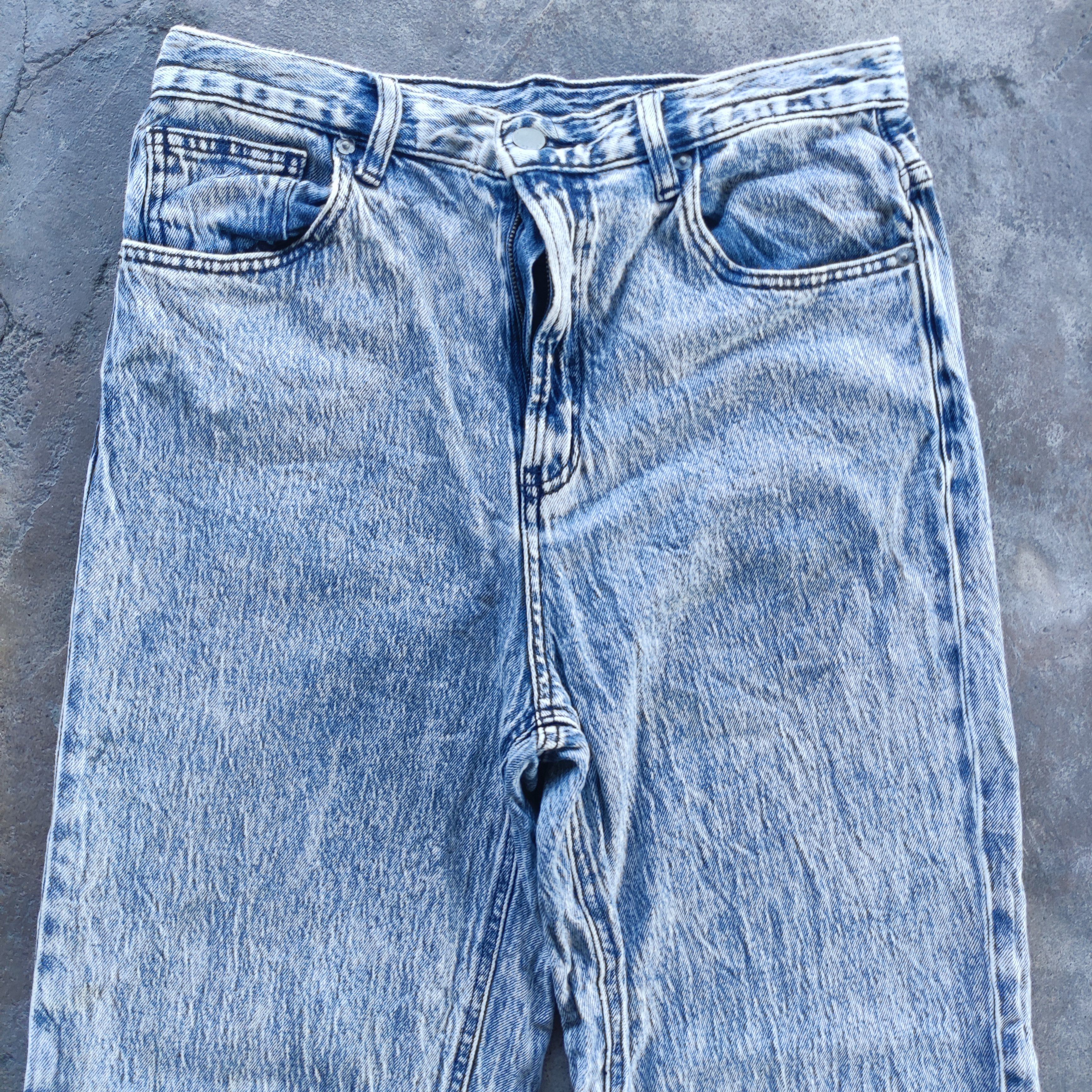 GU Vintage GU Brand Straight Jeans Faded Pants Size US 31 - 2 Thumbnail