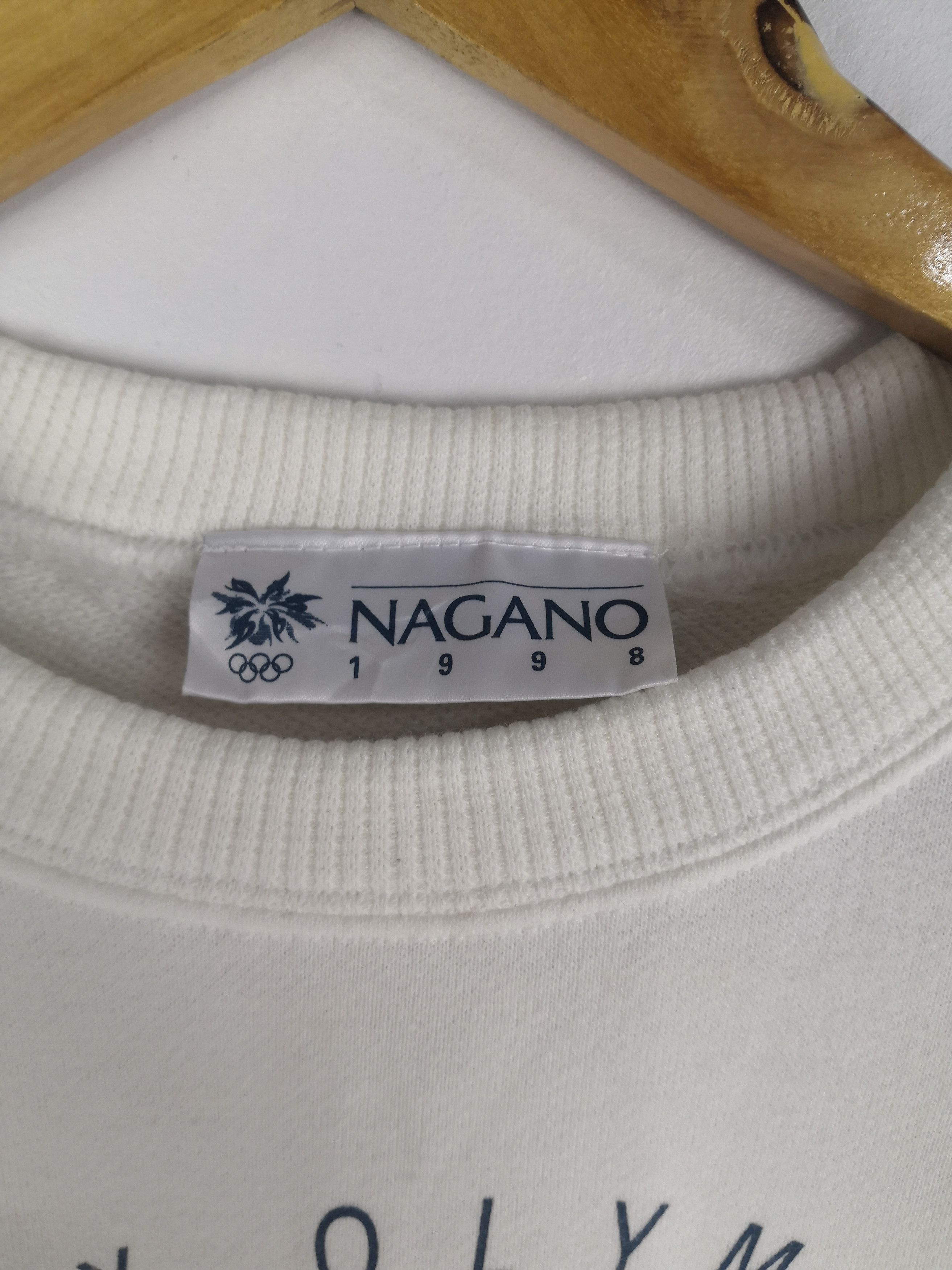 USA Olympics Vintage 90s Winter Olympics Nagano 1998 Sweatshirt Size US M / EU 48-50 / 2 - 5 Thumbnail