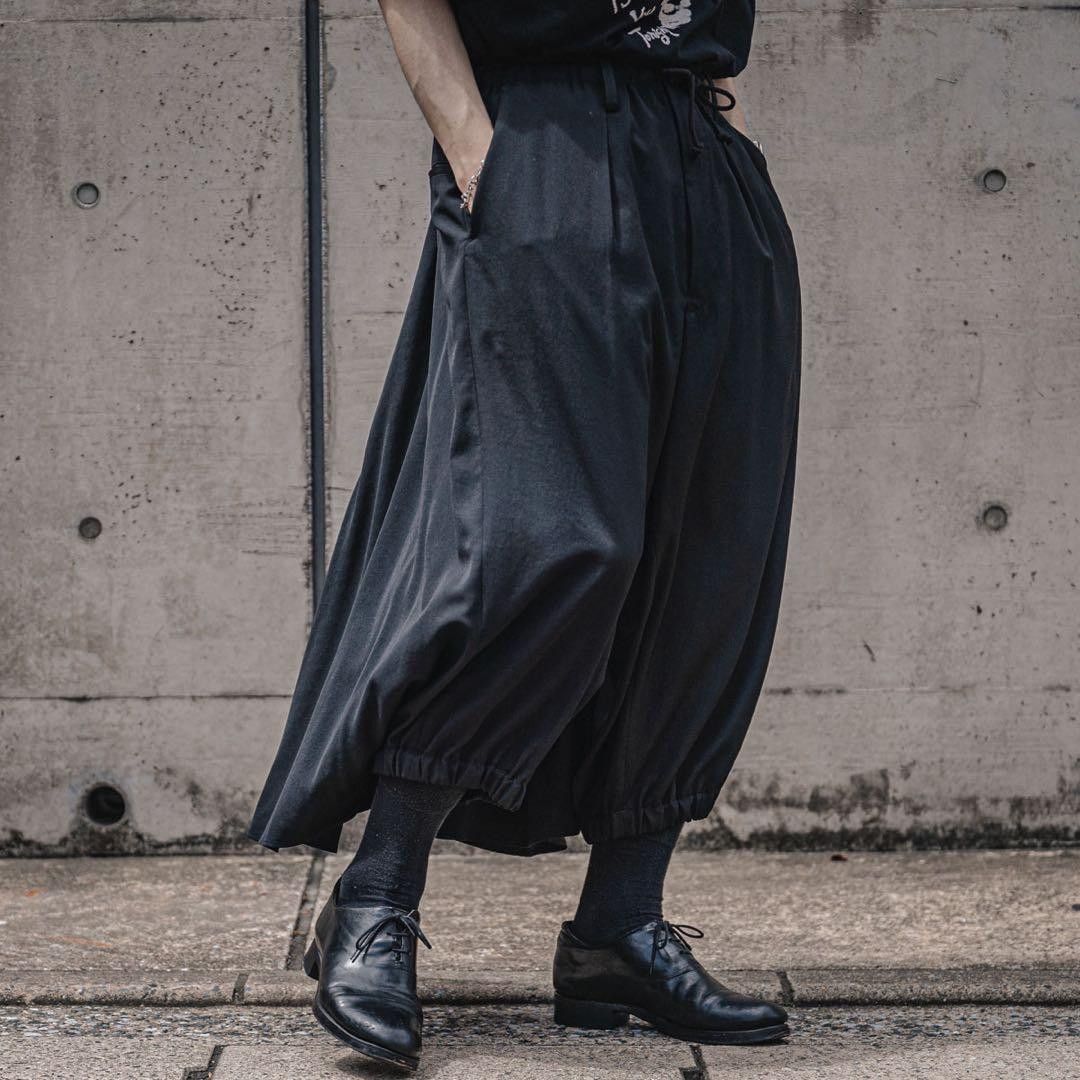 Yohji Yamamoto yohji yamamoto POUR HOMME/Crow Pants black2 Size US 29 - 1 Thumbnail