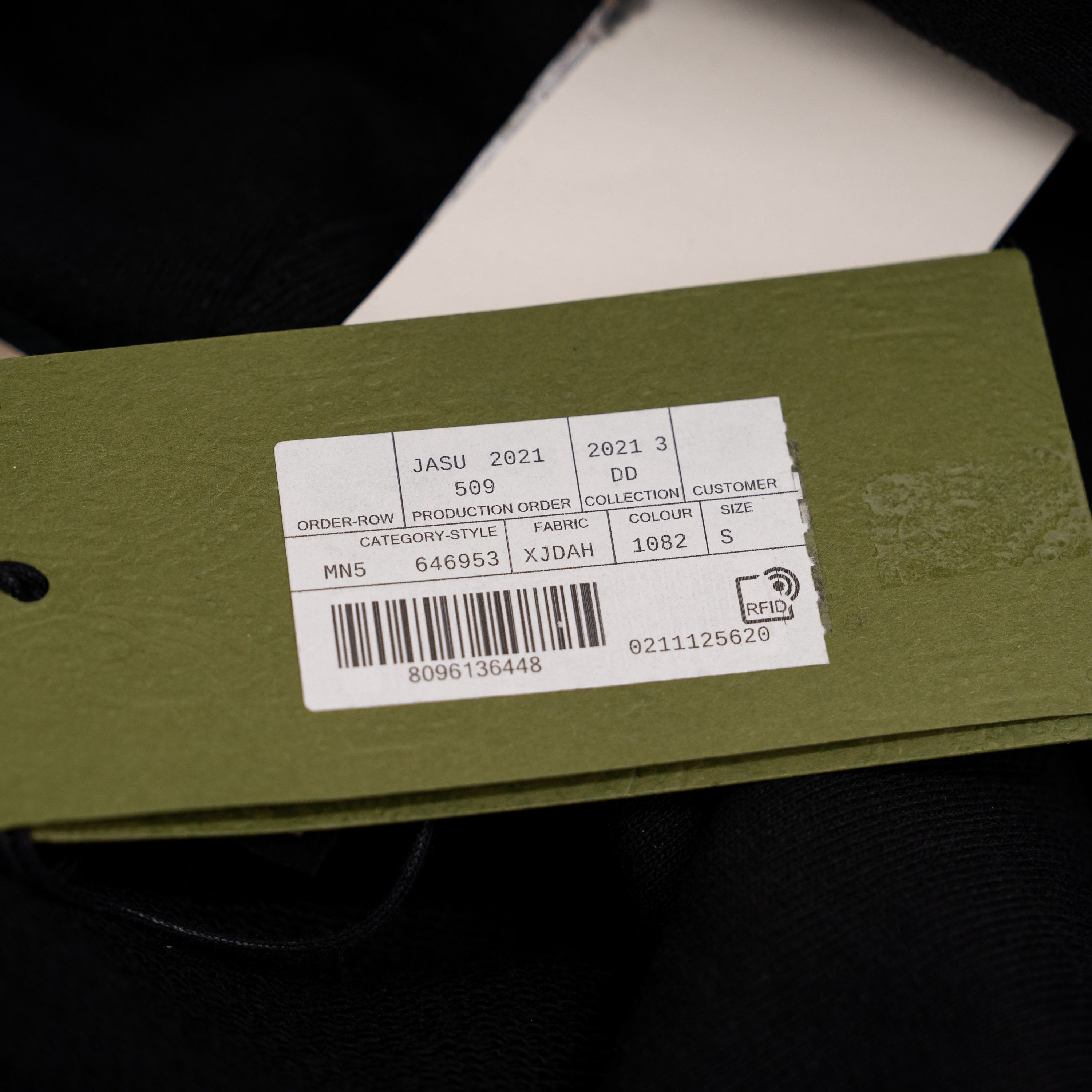 Gucci S Gucci GG Print Hoodie Black Green Red Web Stripe Size US S / EU 44-46 / 1 - 9 Thumbnail
